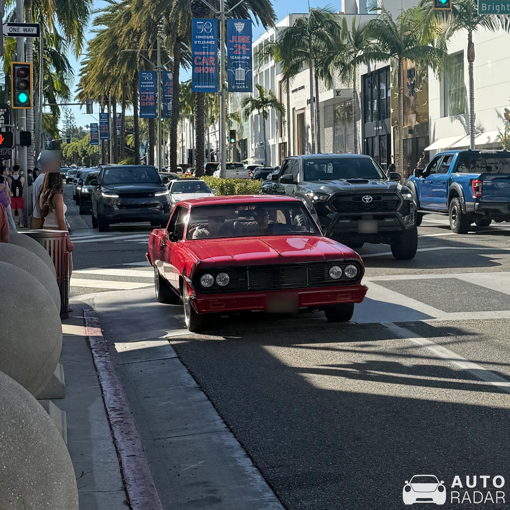 Chevrolet Chevelle 1970 spotted in Beverly Hills