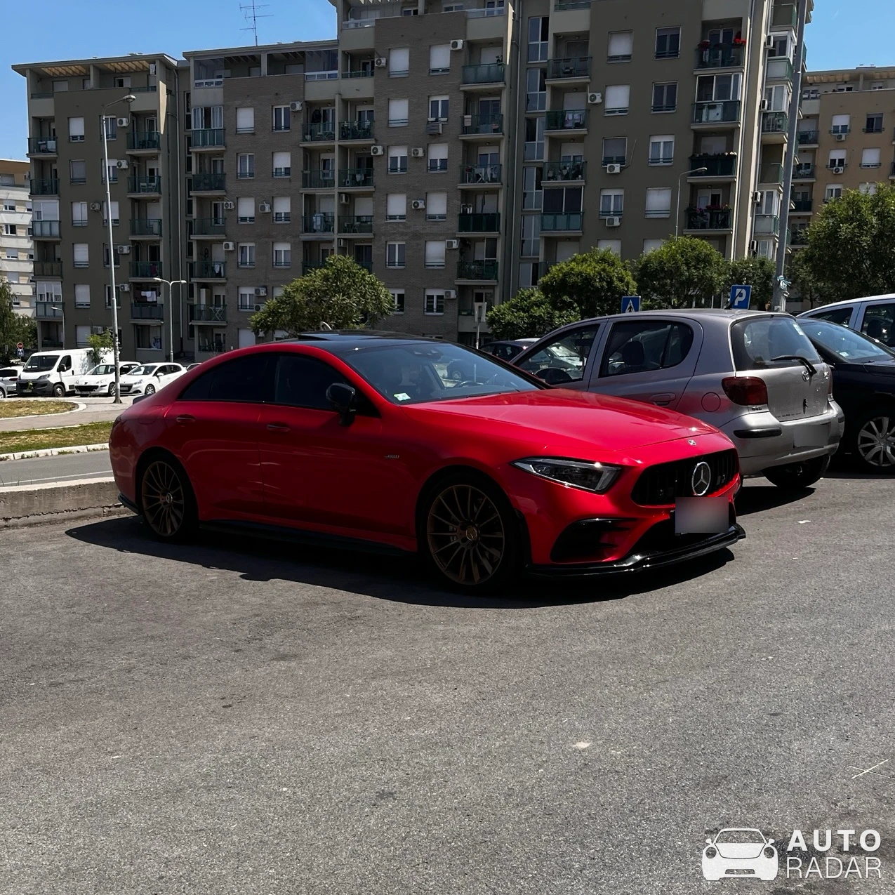 Mercedes-Benz CLS 63 AMG C219 spotted in Belgrade