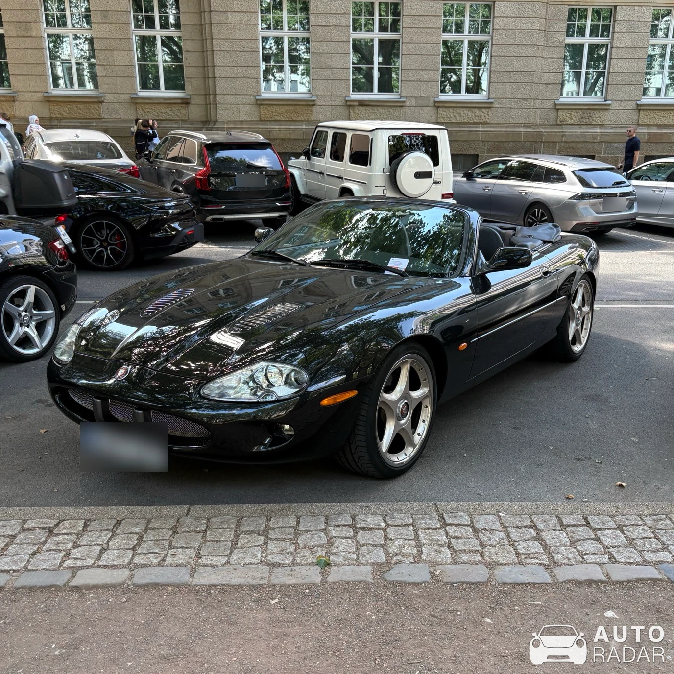 Jaguar XK8 Convertible spotted in Düsseldorf