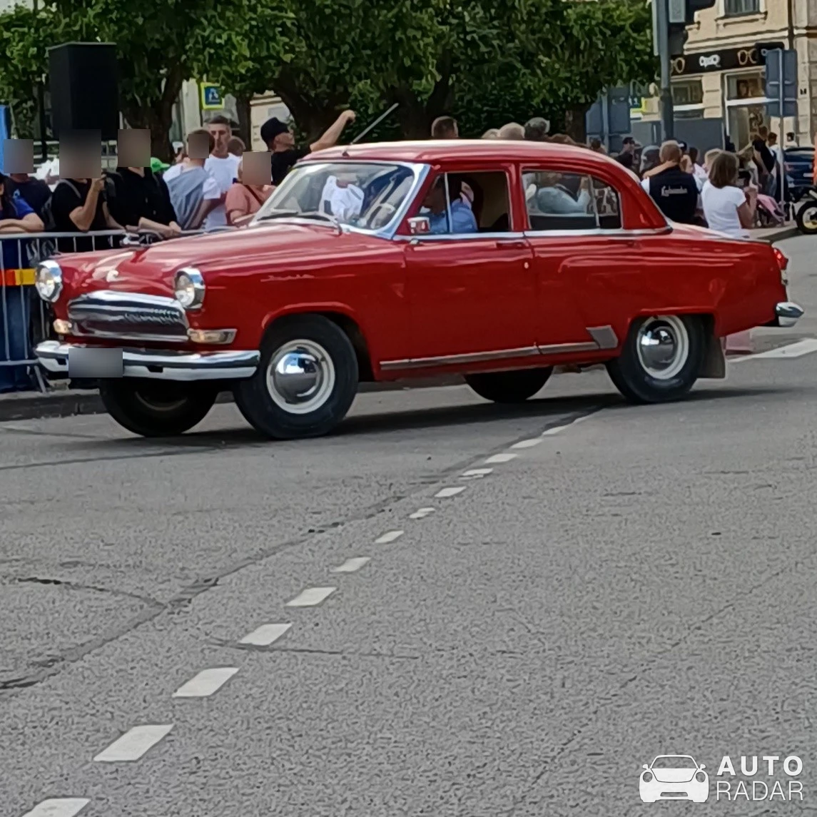 GAZ 21 Volga spotted in Saldus