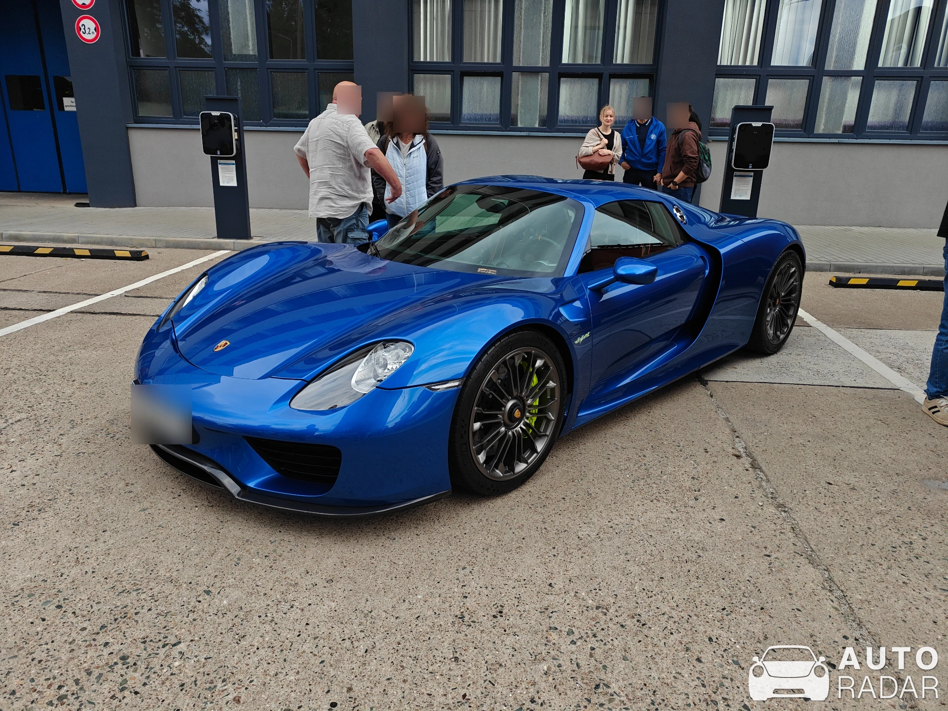 Porsche 918 Spyder spotted in Brandenburg an der Havel