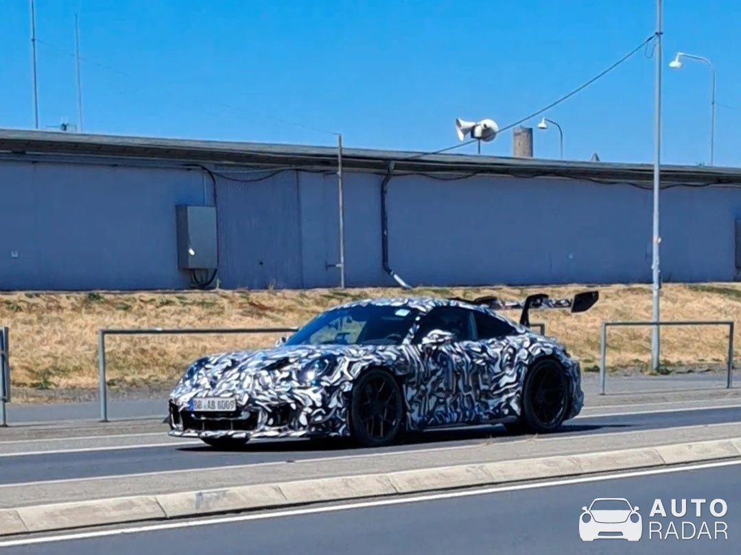 Porsche 992 GT3 RS MkI spotted in Nürburg