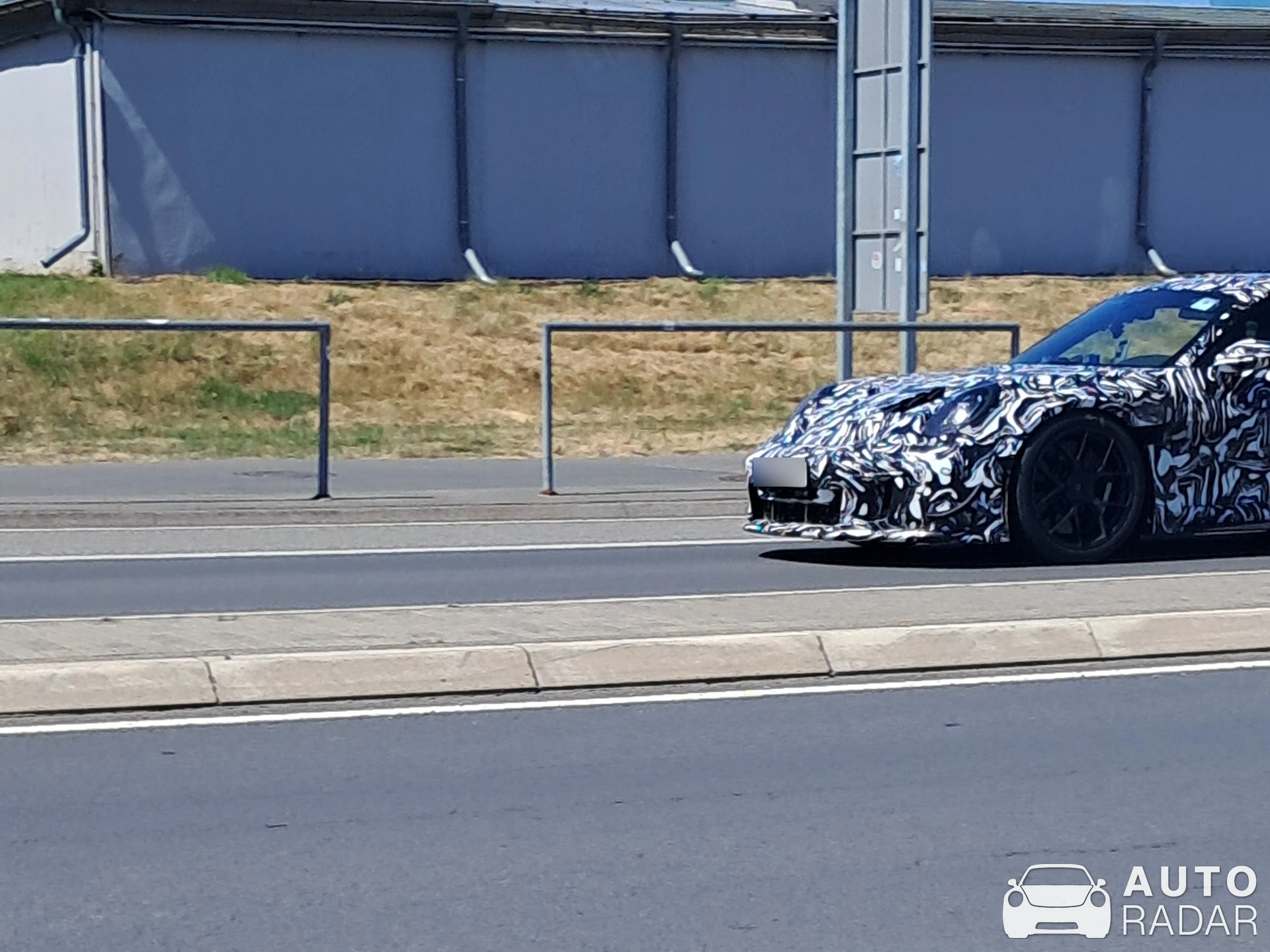 Porsche 992 GT3 RS MkI spotted in Nürburg, Germany