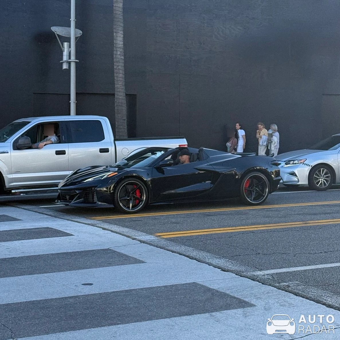 Chevrolet Corvette C8 E-Ray Convertible spotted in Beverly Hills