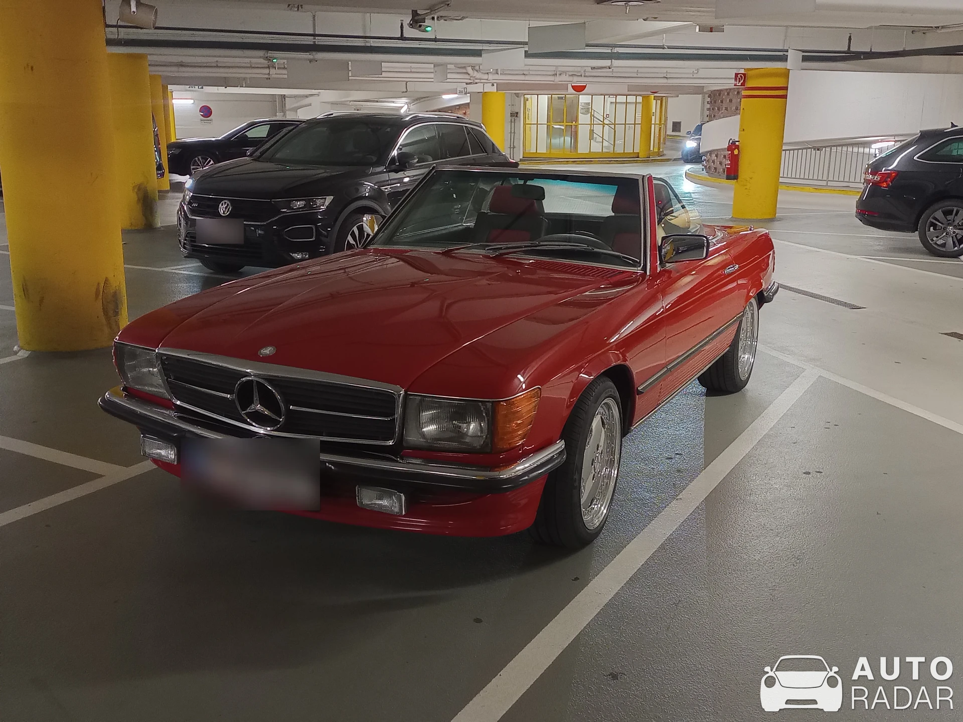Mercedes-Benz 300SL R107 spotted in Vienna