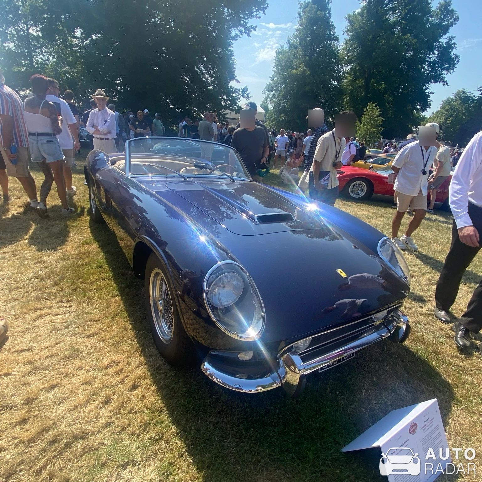 Ferrari 250 GT LWB California Spyder spotted in Worthing