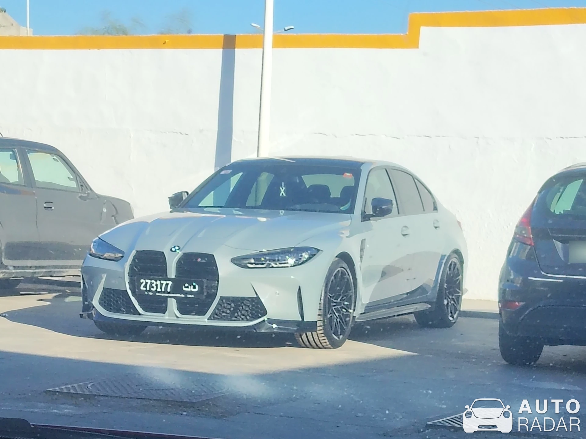 BMW M3 G80 Sedan Competition spotted in Tunis