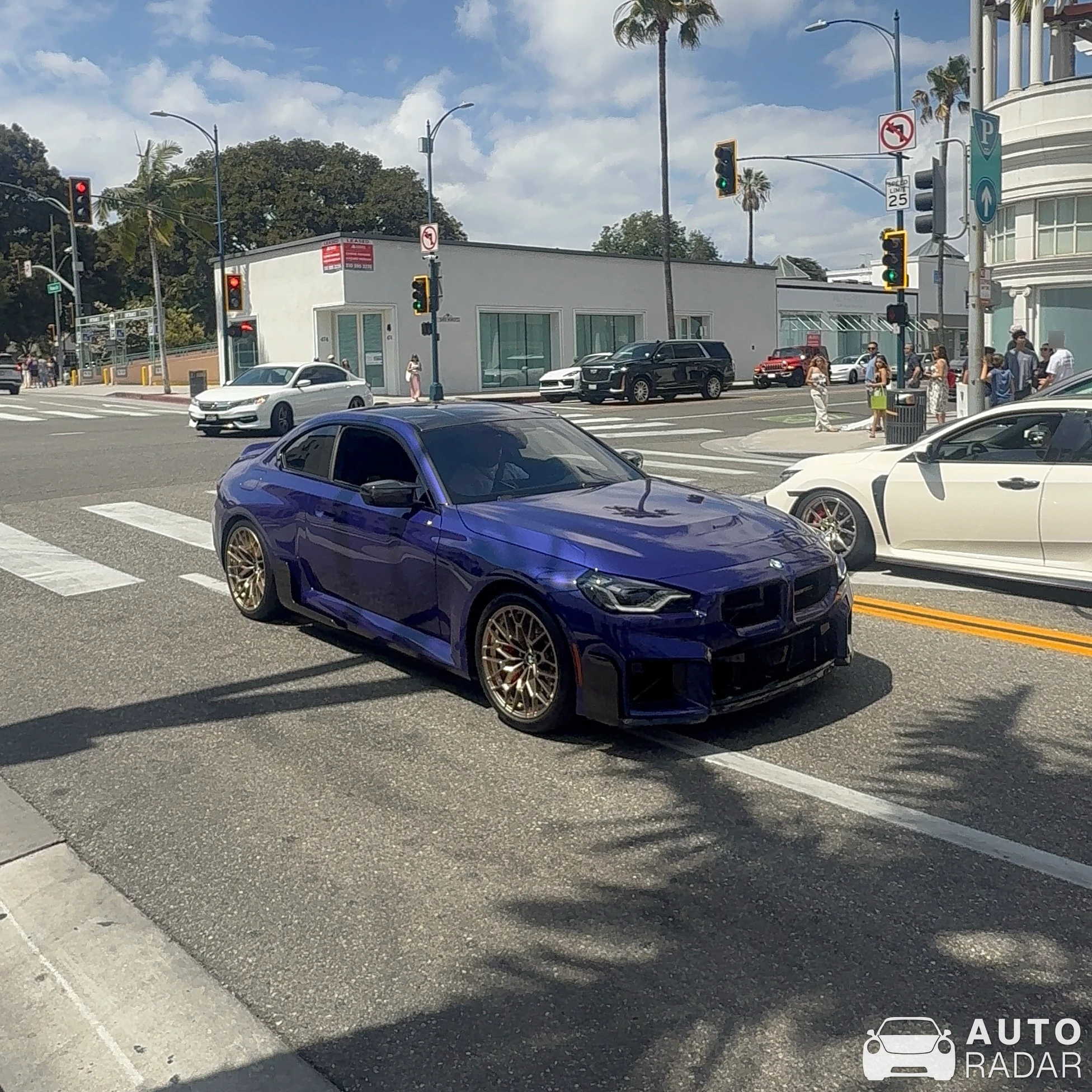 BMW M2 G87 CS spotted in Beverly Hills