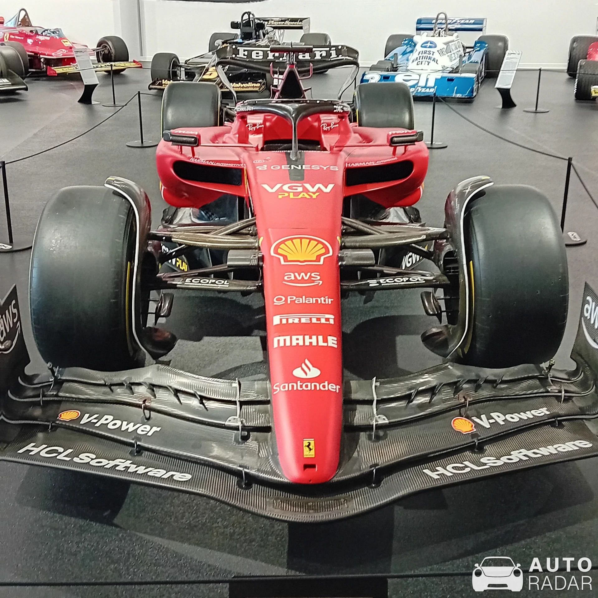 Ferrari SF-23 spotted in Le Mans