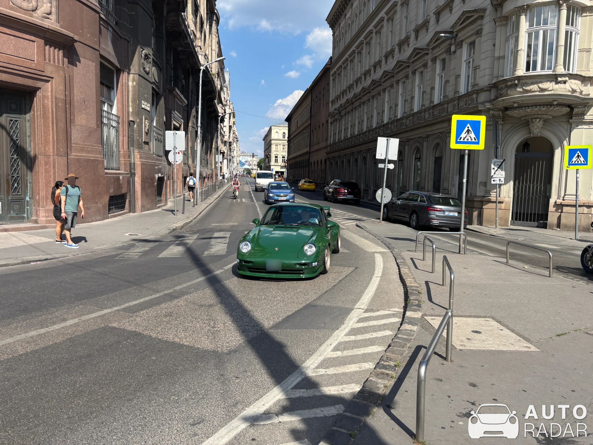 Porsche 993 GT2 spotted in Budapest