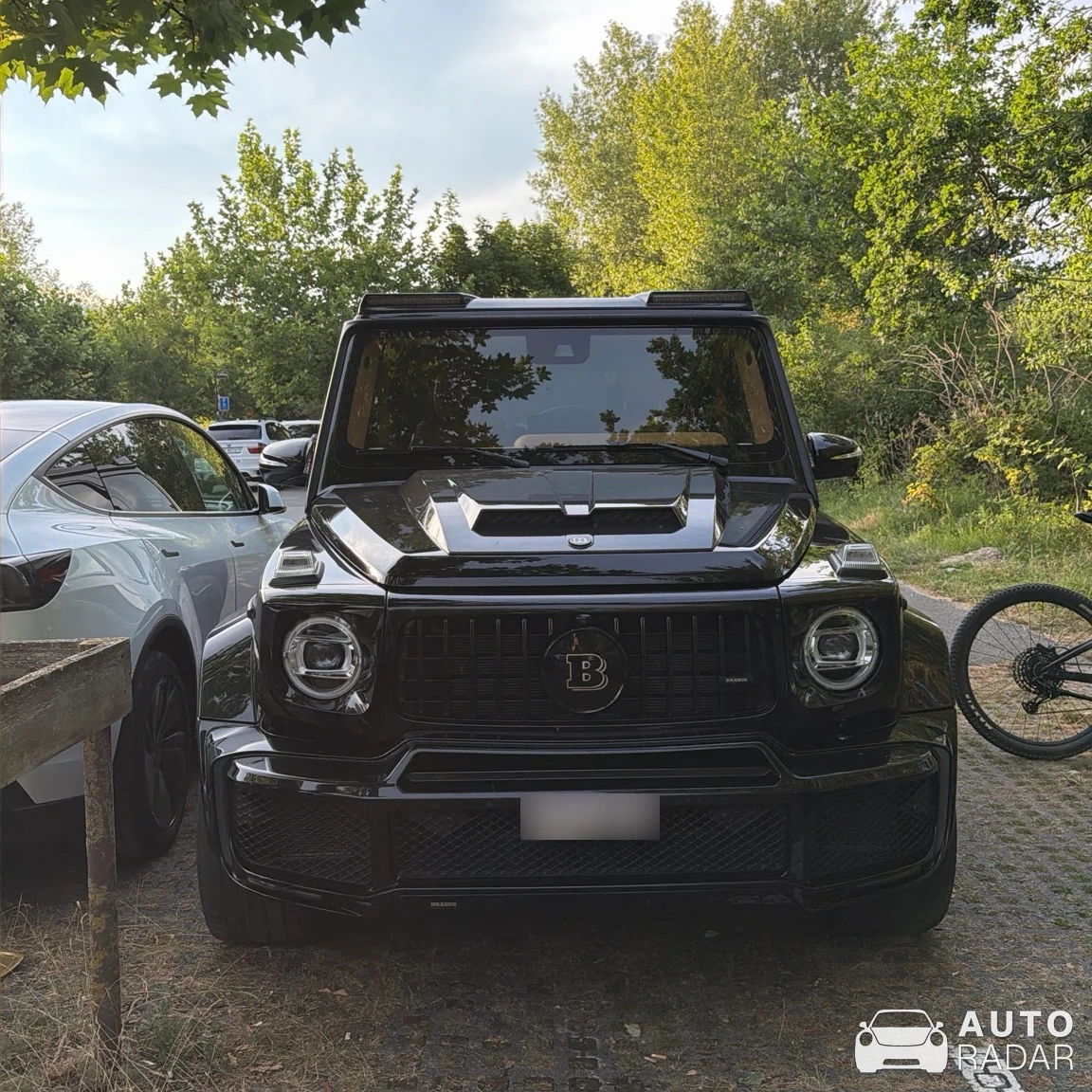 Mercedes-AMG Brabus G800 spotted in Neuchâtel