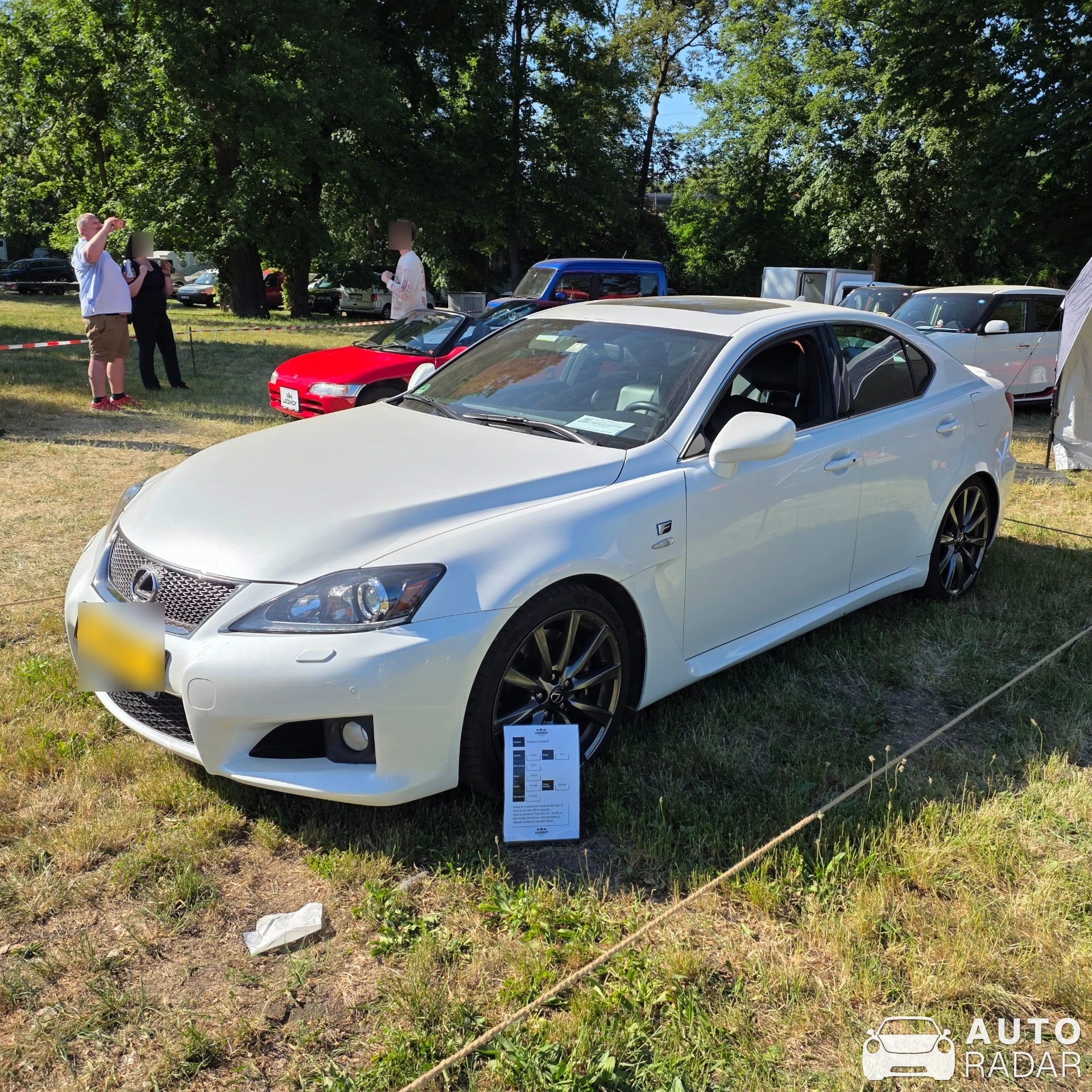 Lexus IS-F spotted in Praha