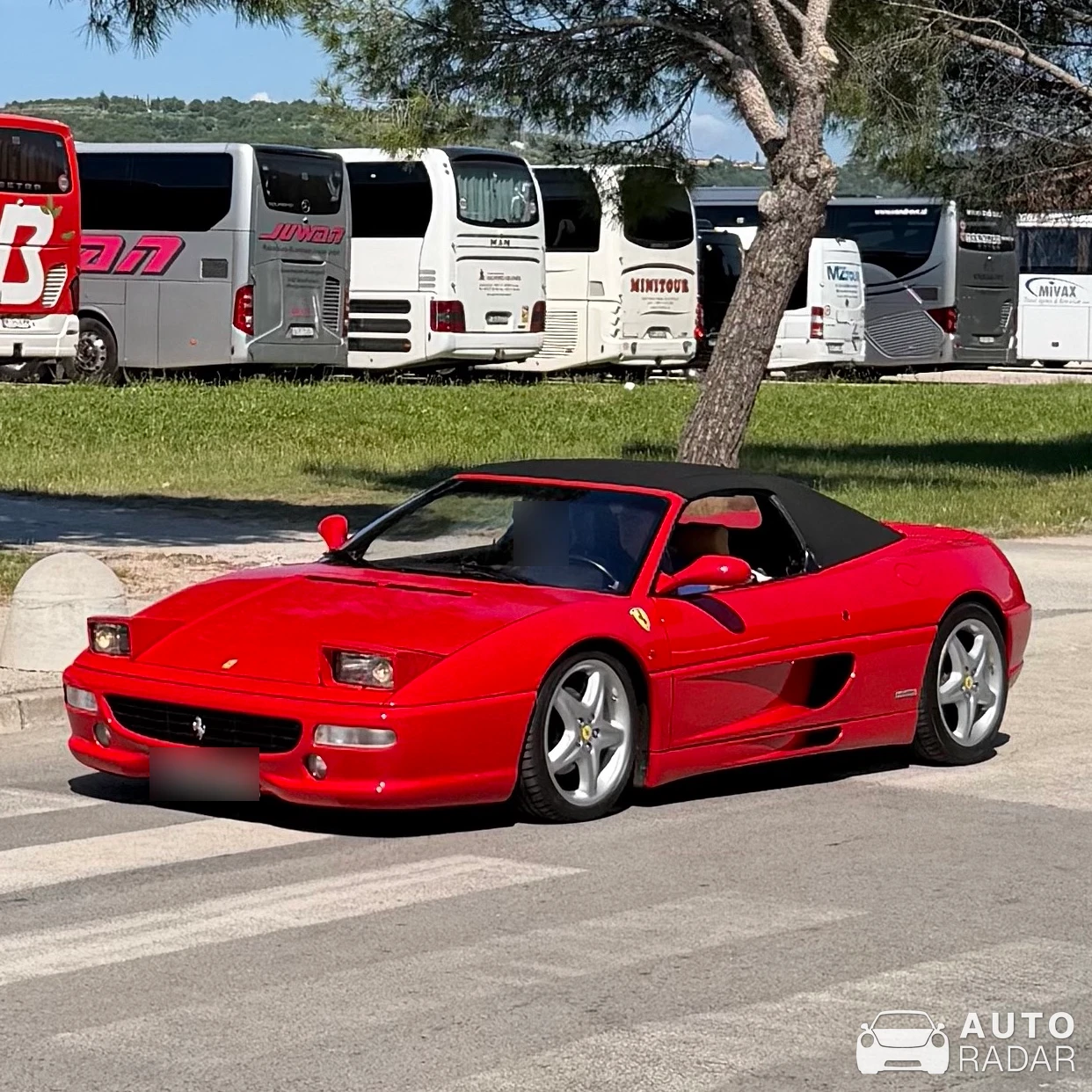 Ferrari F355 F1 Spider spotted in Portorož