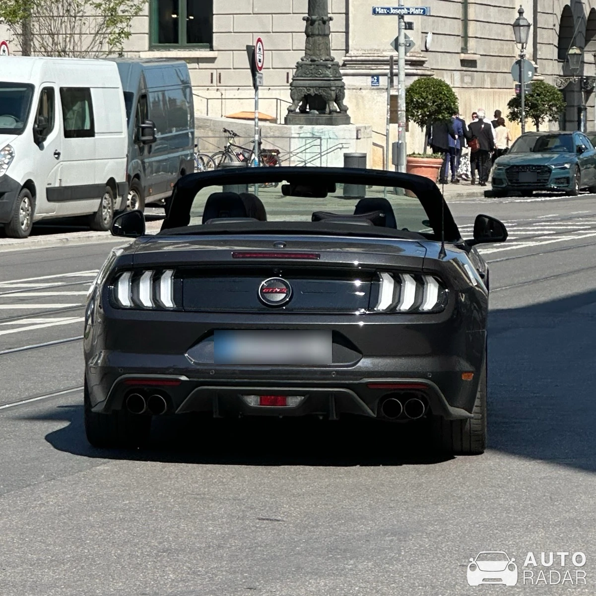 Ford Mustang GT California Special Convertible spotted in München