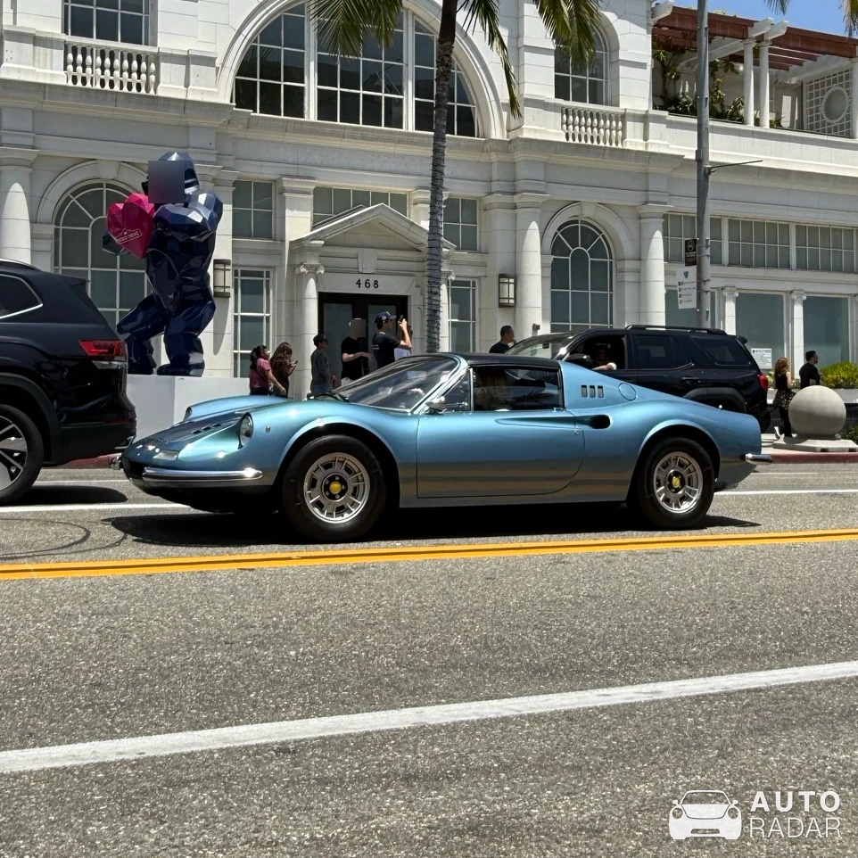 Ferrari Dino 246 GTS spotted in Beverly Hills