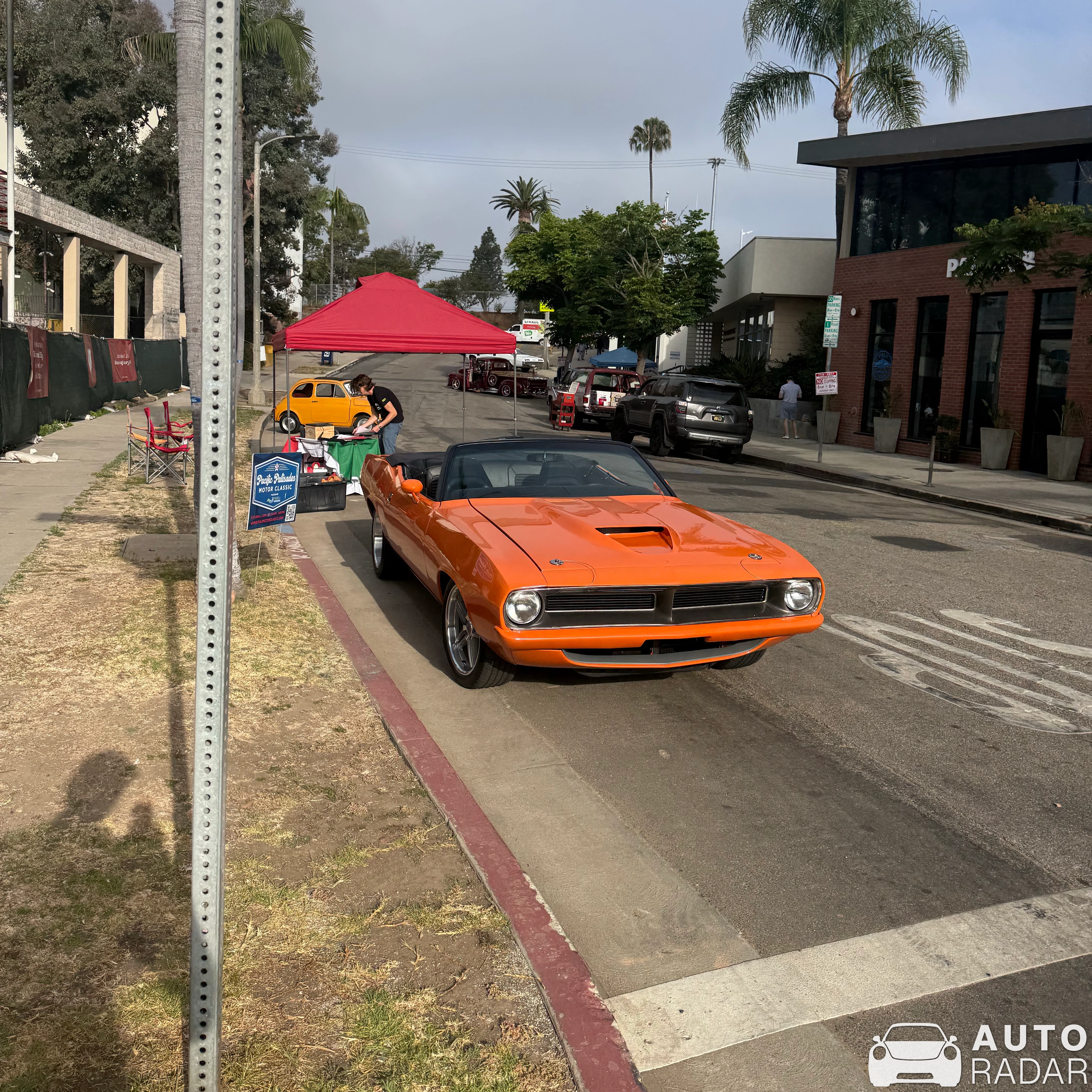 Plymouth 'Cuda 1971 Convertible spotted in Los Angeles