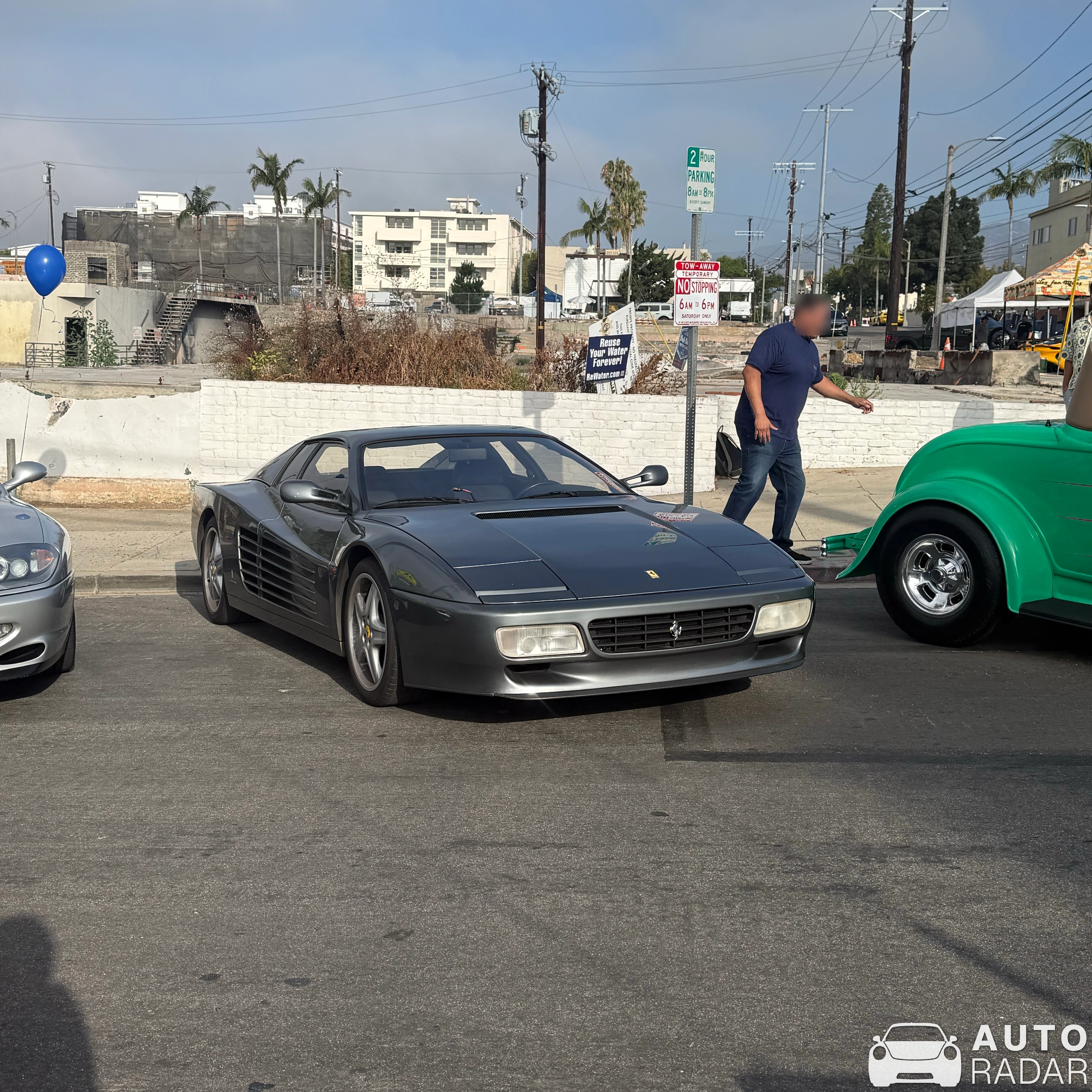Ferrari 512 TR spotted in Los Angeles