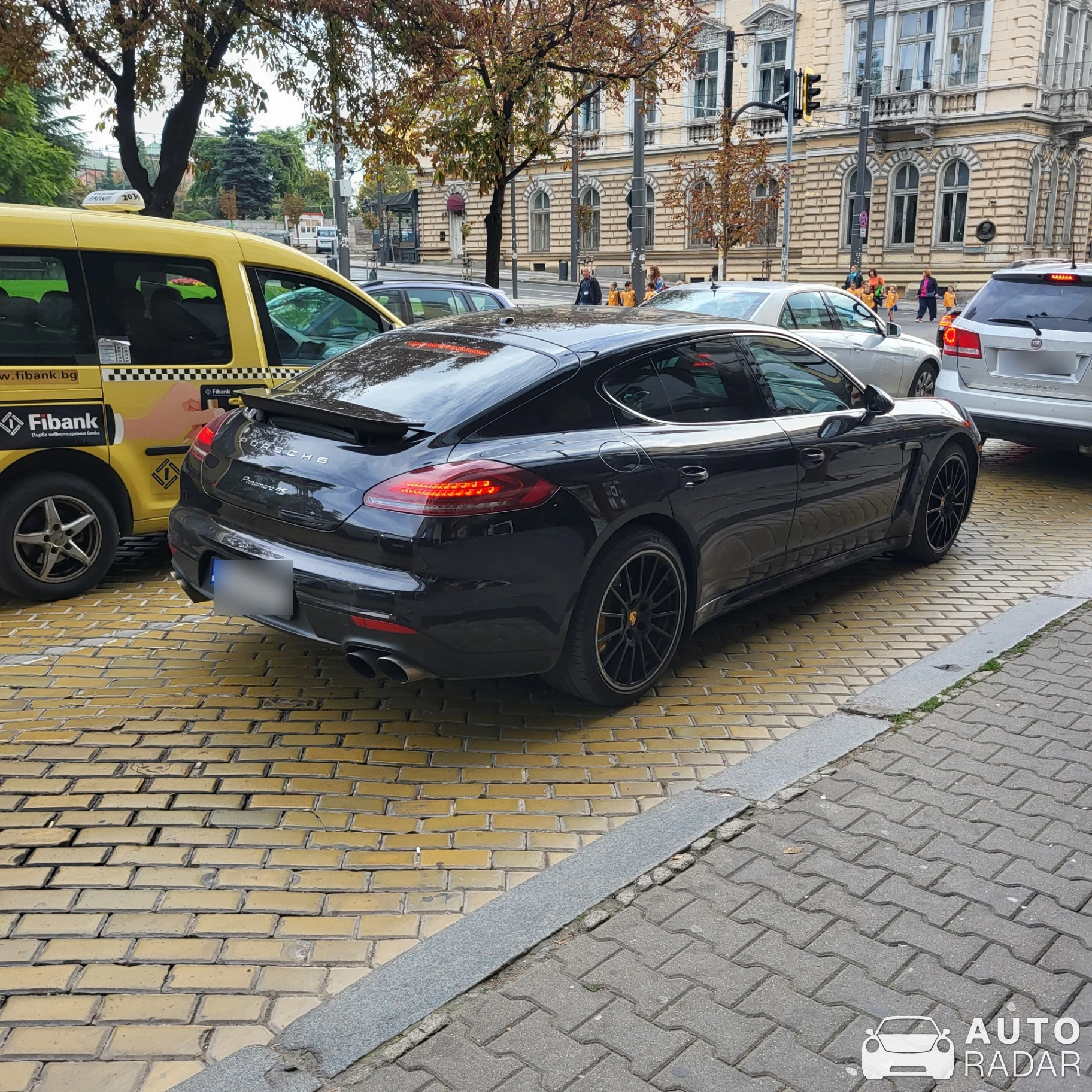 Porsche 970 Panamera 4S spotted in Sofia, Bulharsko