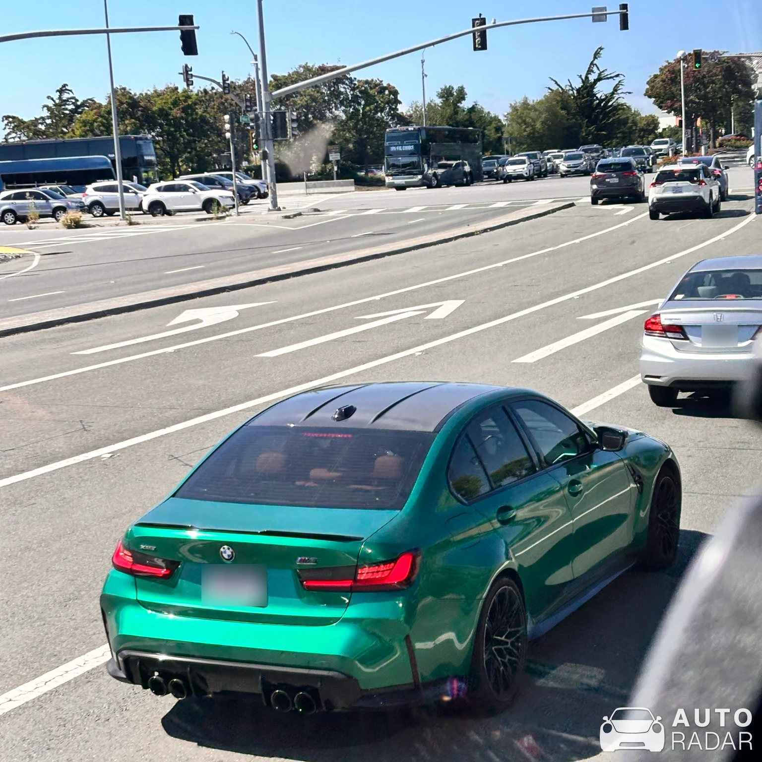 BMW M3 G80 Sedan Competition spotted in Menlo Park