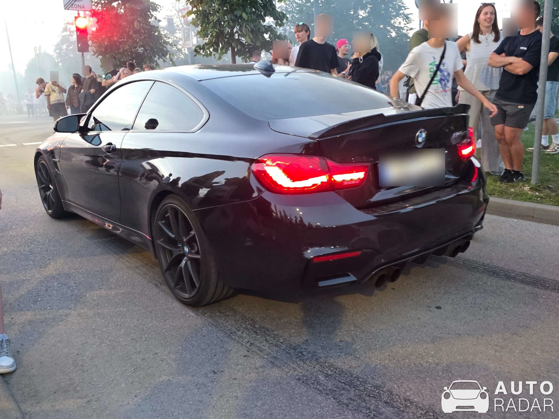 BMW M4 F82 CS spotted in Riga