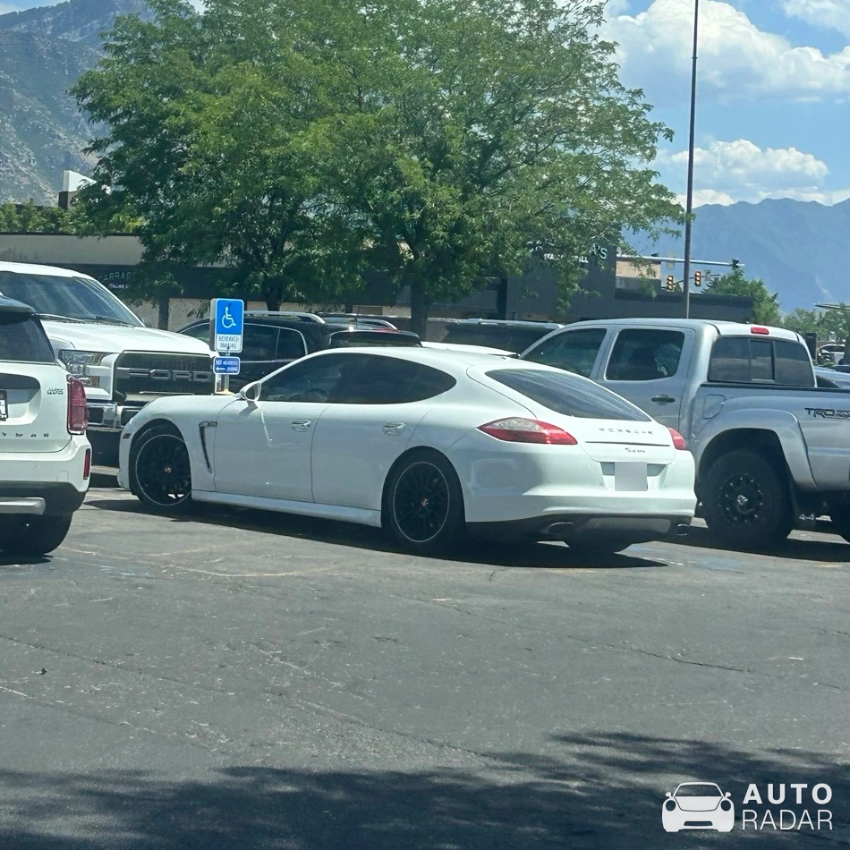 Porsche 970 Panamera S spotted in Spanish Fork
