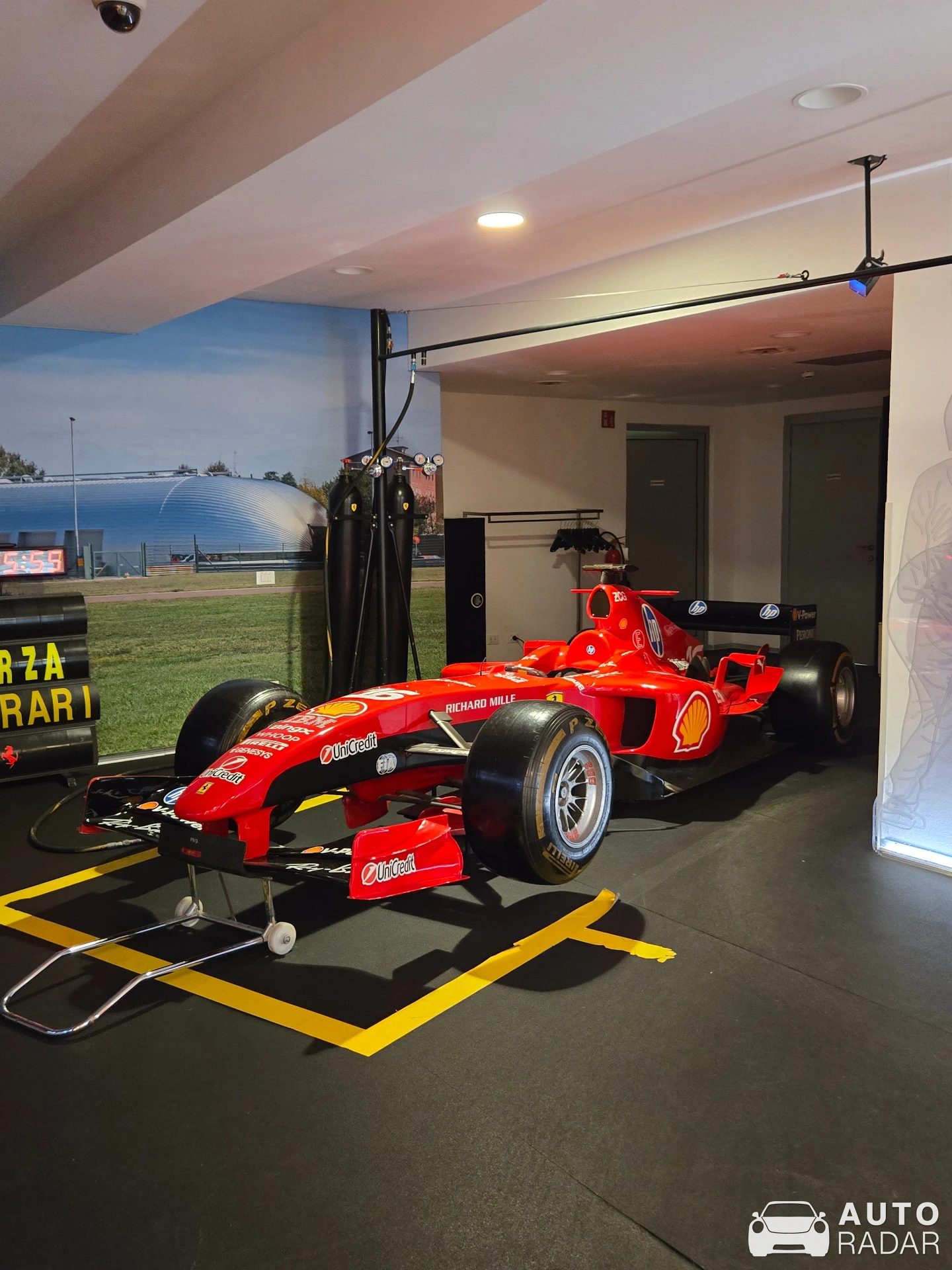 Ferrari F2007 spotted in Maranello