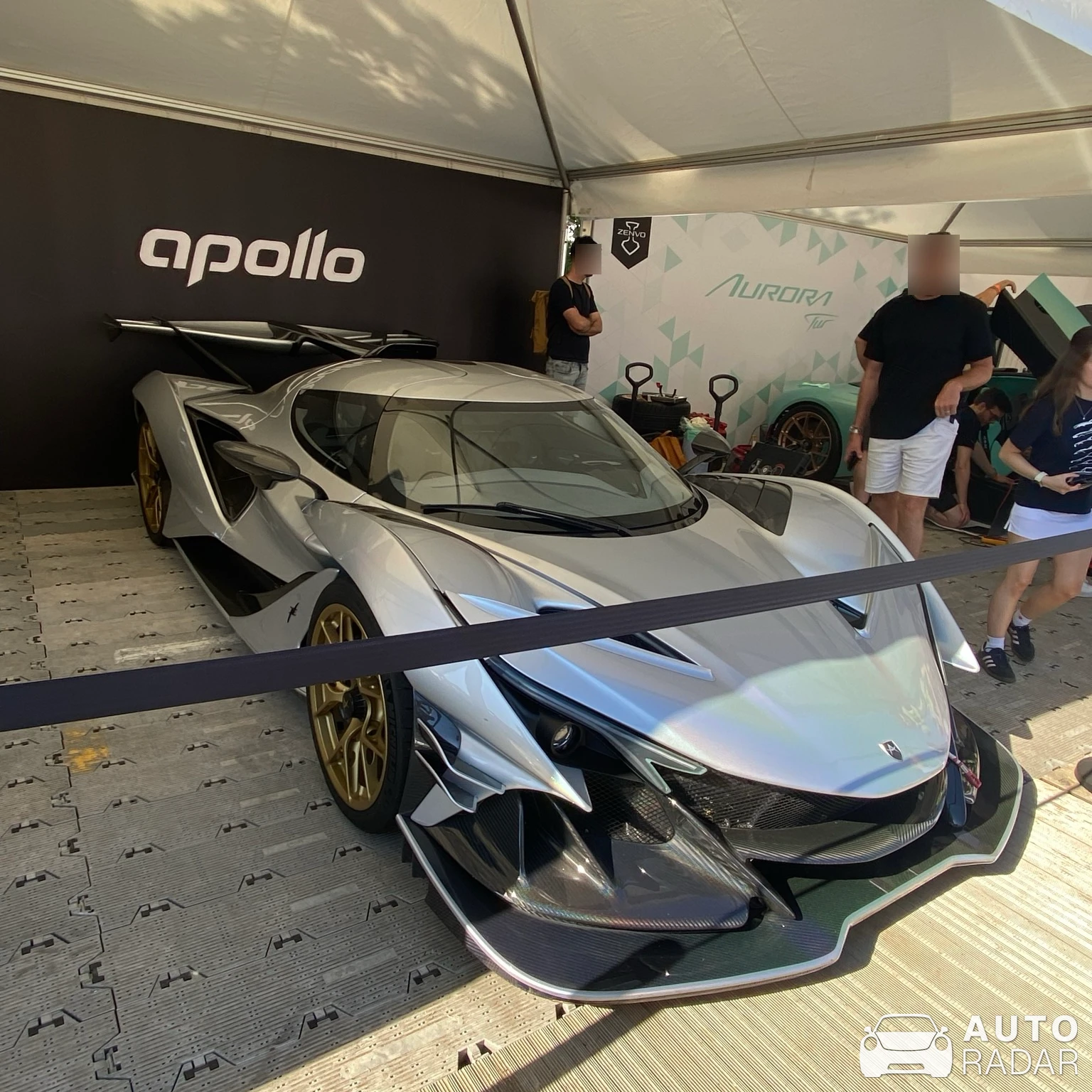 Apollo Automobili Intensa Emozione spotted in Worthing
