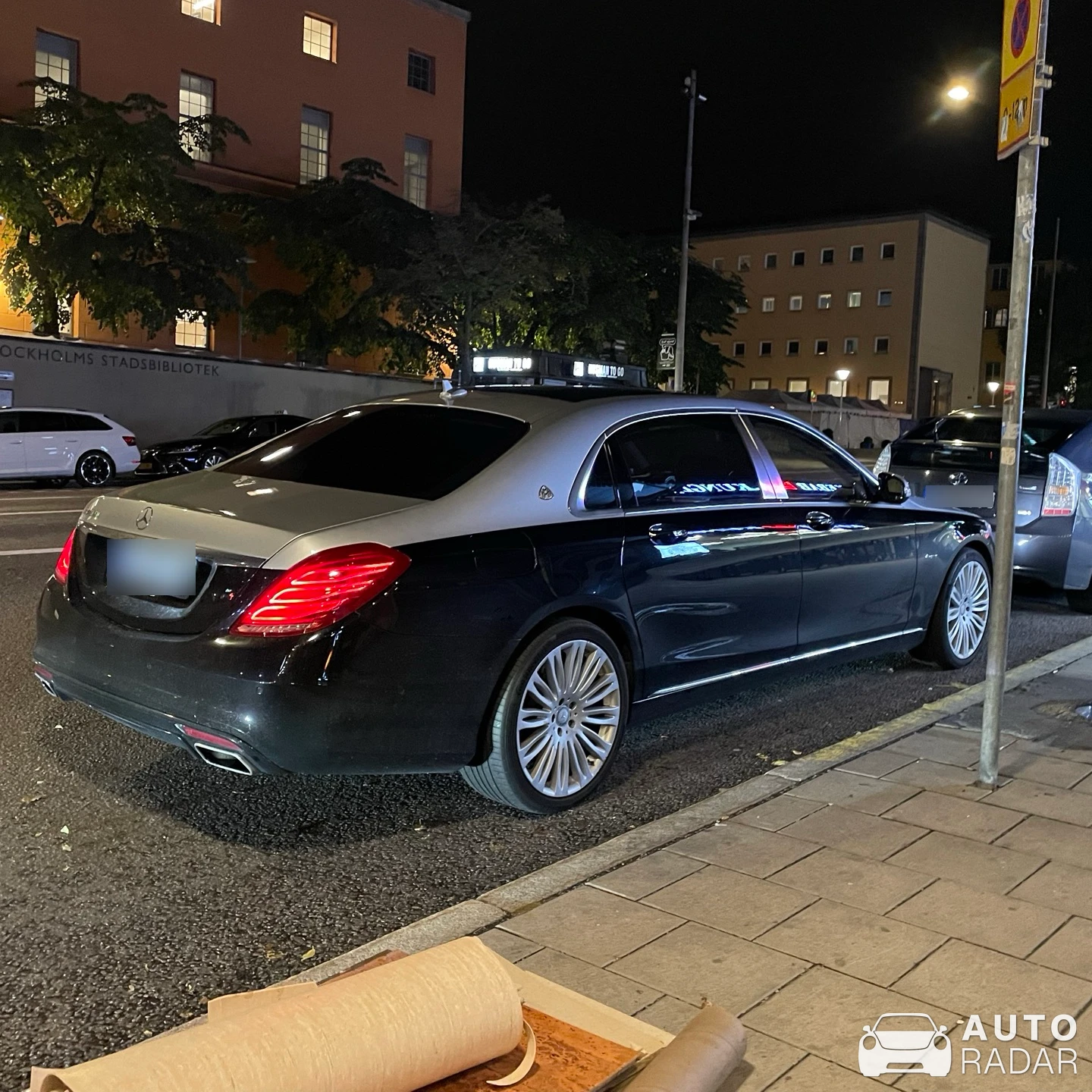 Mercedes-Maybach S 600 spotted in Stockholm