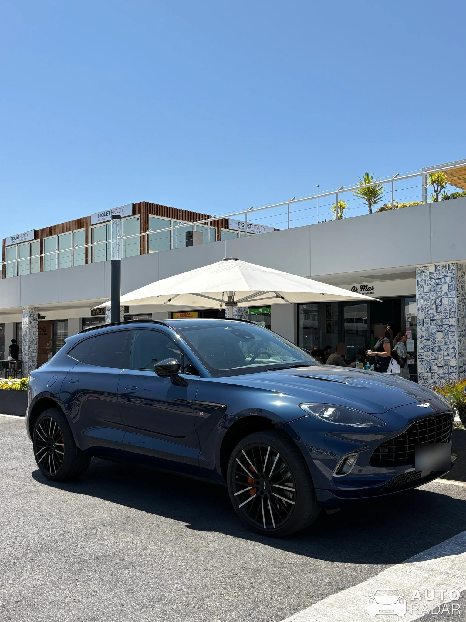 Aston Martin DBX spotted in Estoril