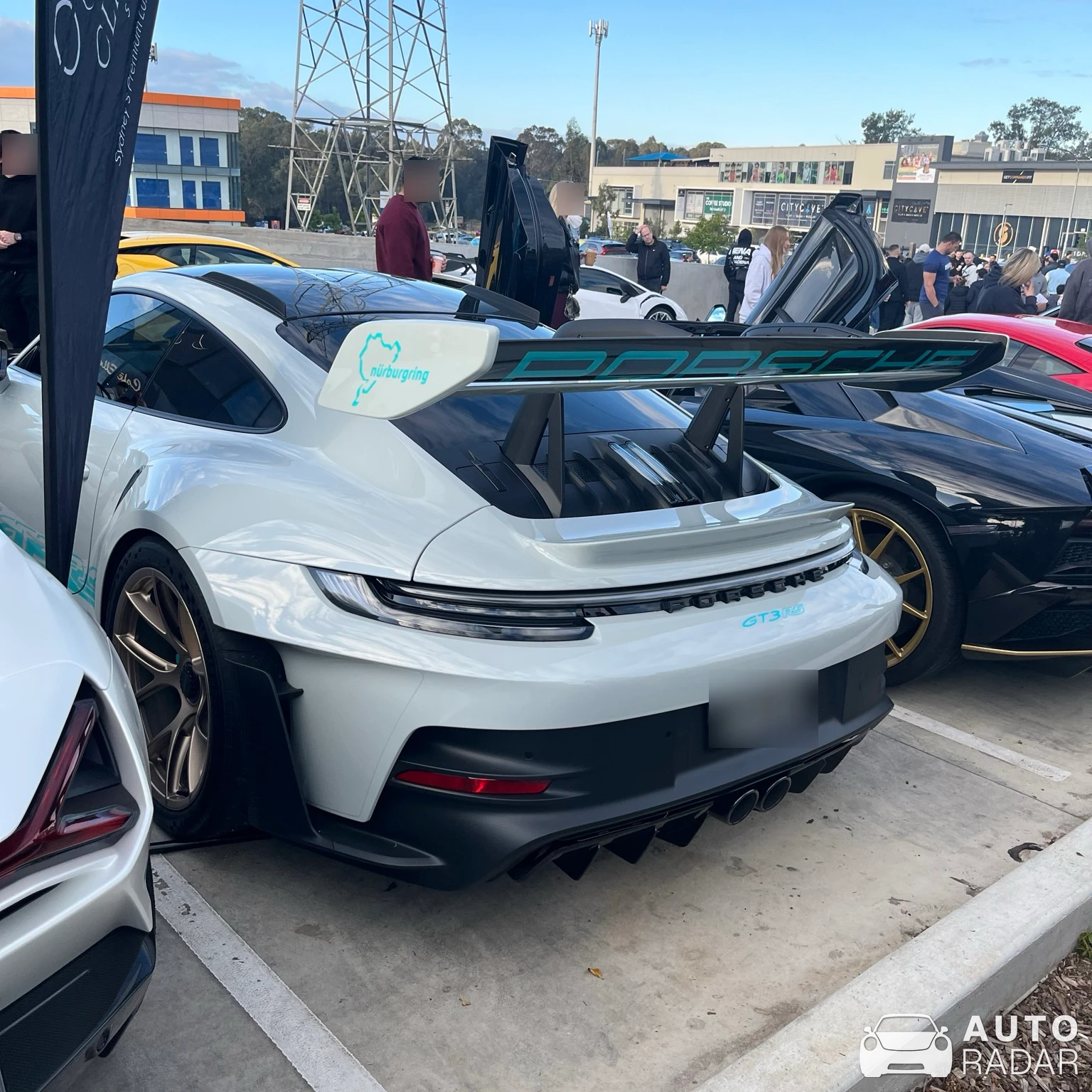Porsche 992 GT3 RS MkI spotted in Eastern Creek