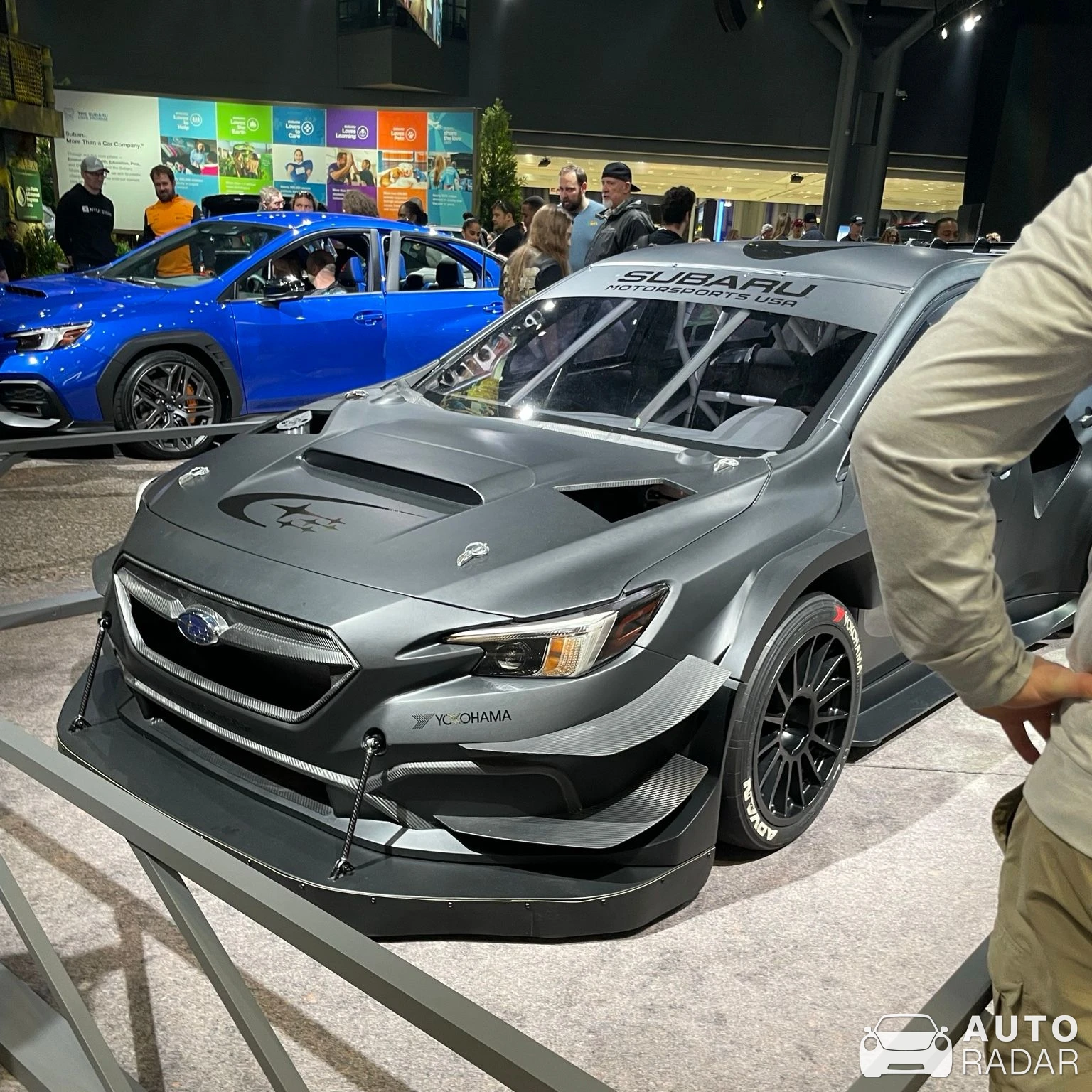 Subaru WRX Project Midnight spotted in New York