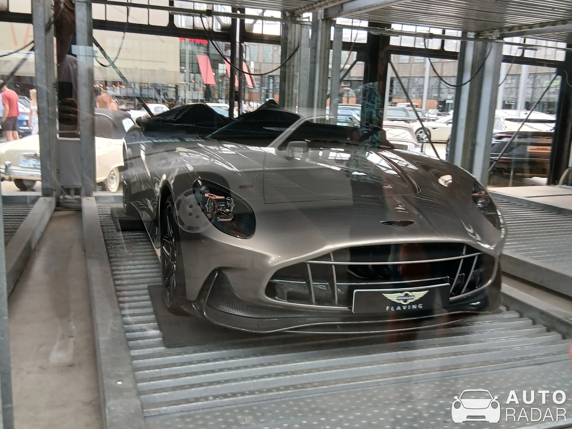 Aston Martin DBR22 spotted in Düsseldorf
