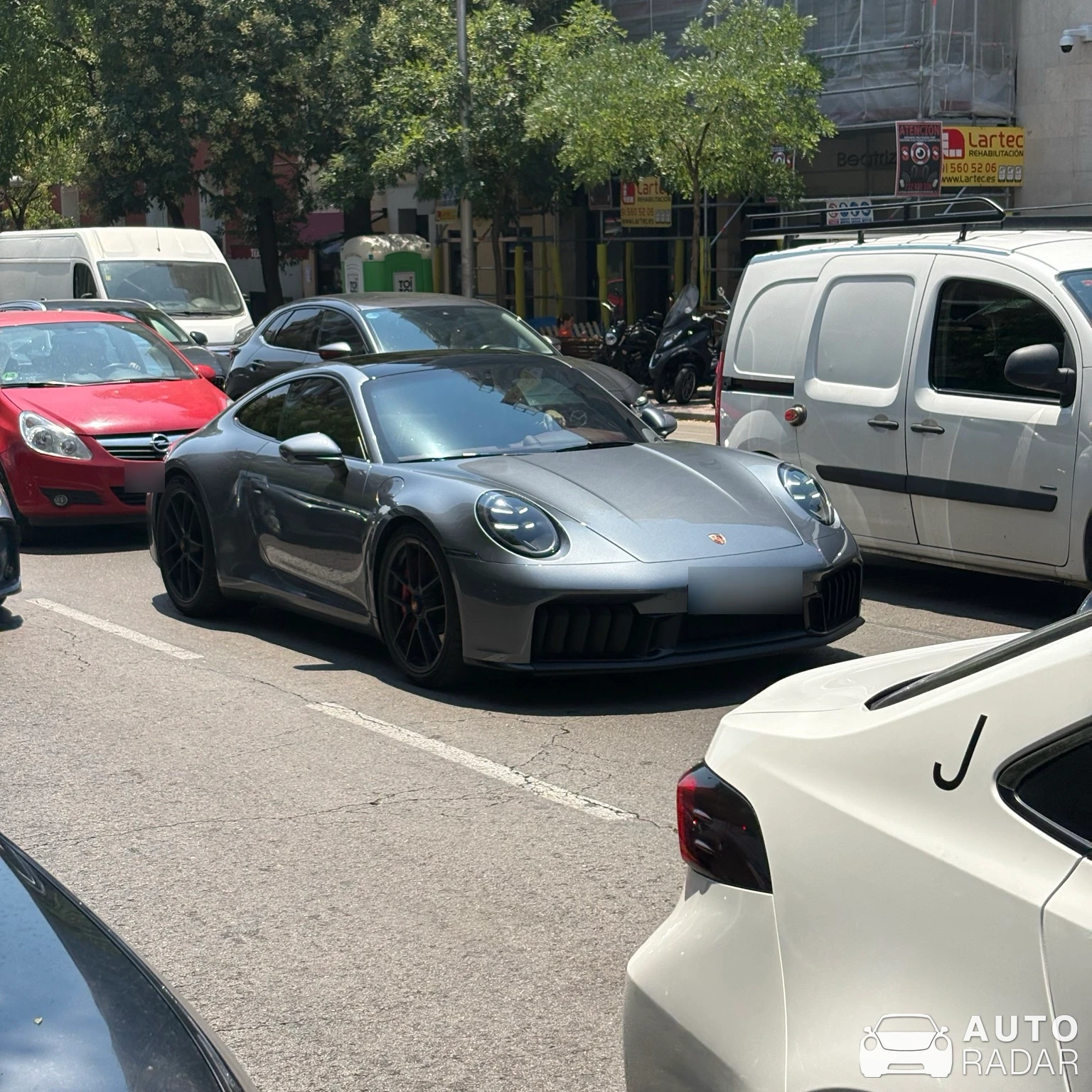 Porsche 992 Carrera 4 GTS MkII spotted in Fuenlabrada