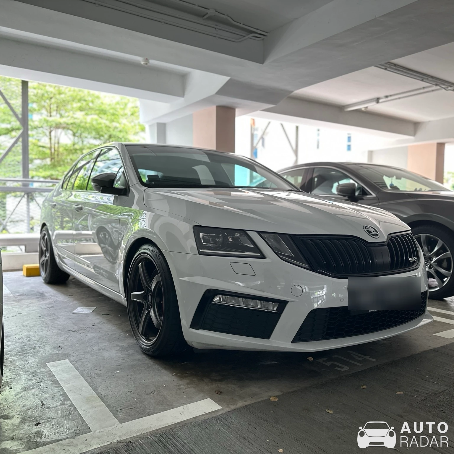Škoda Octavia RS spotted in Singapore