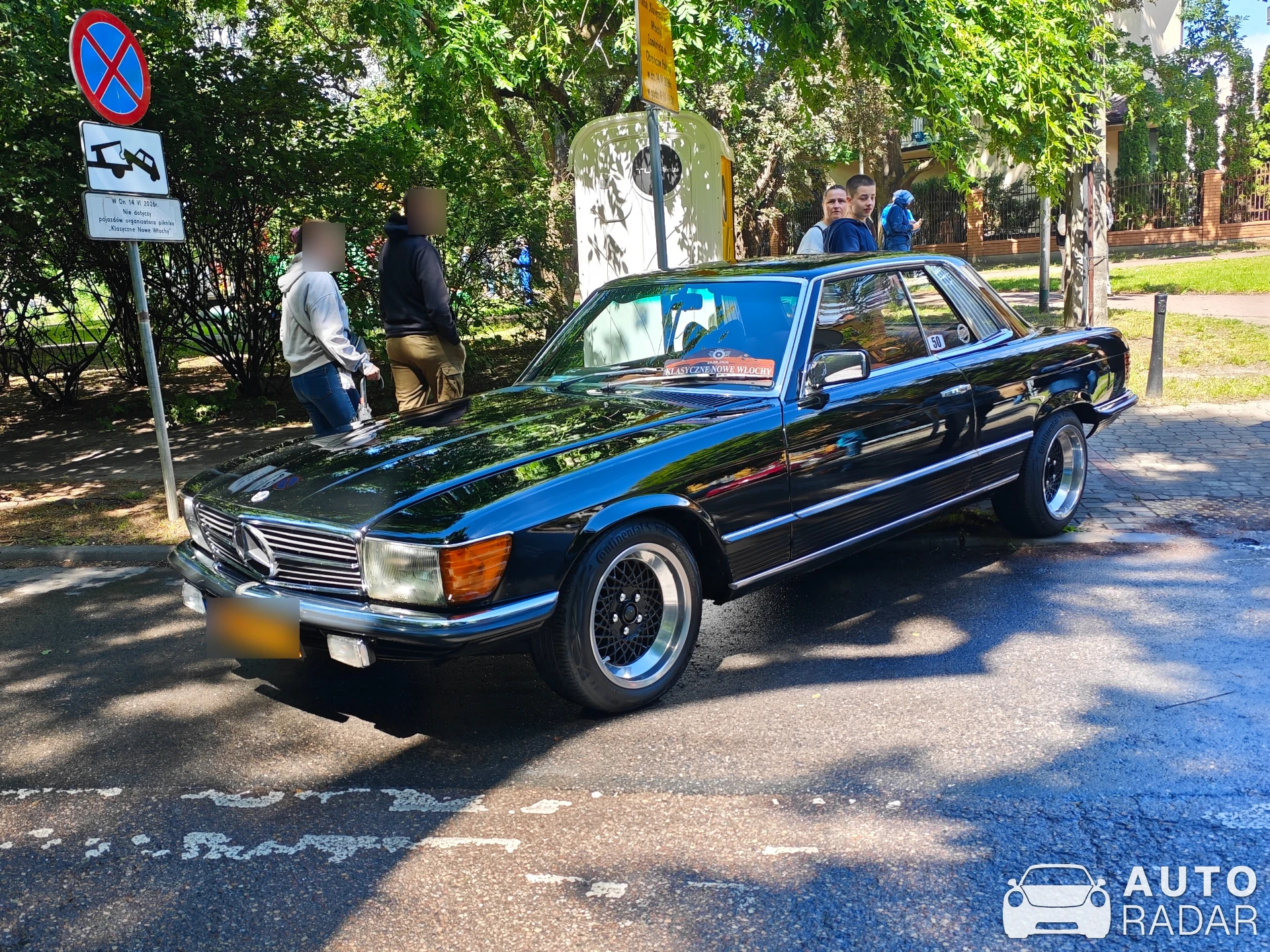 Mercedes-Benz SLC R107 spotted in Rozalin
