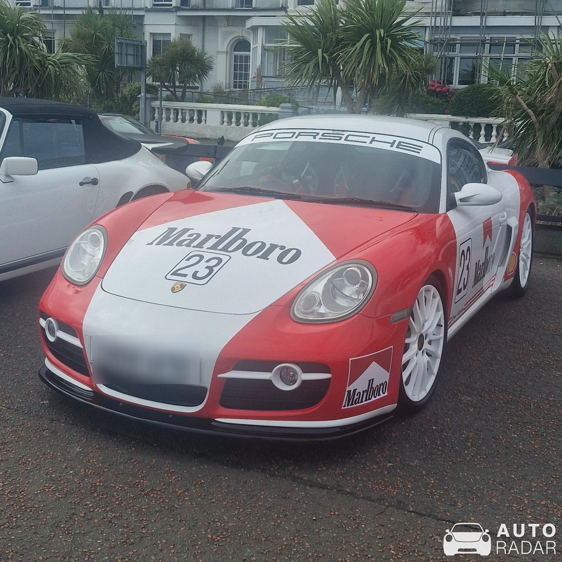 Porsche 987 Cayman spotted in Llandudno