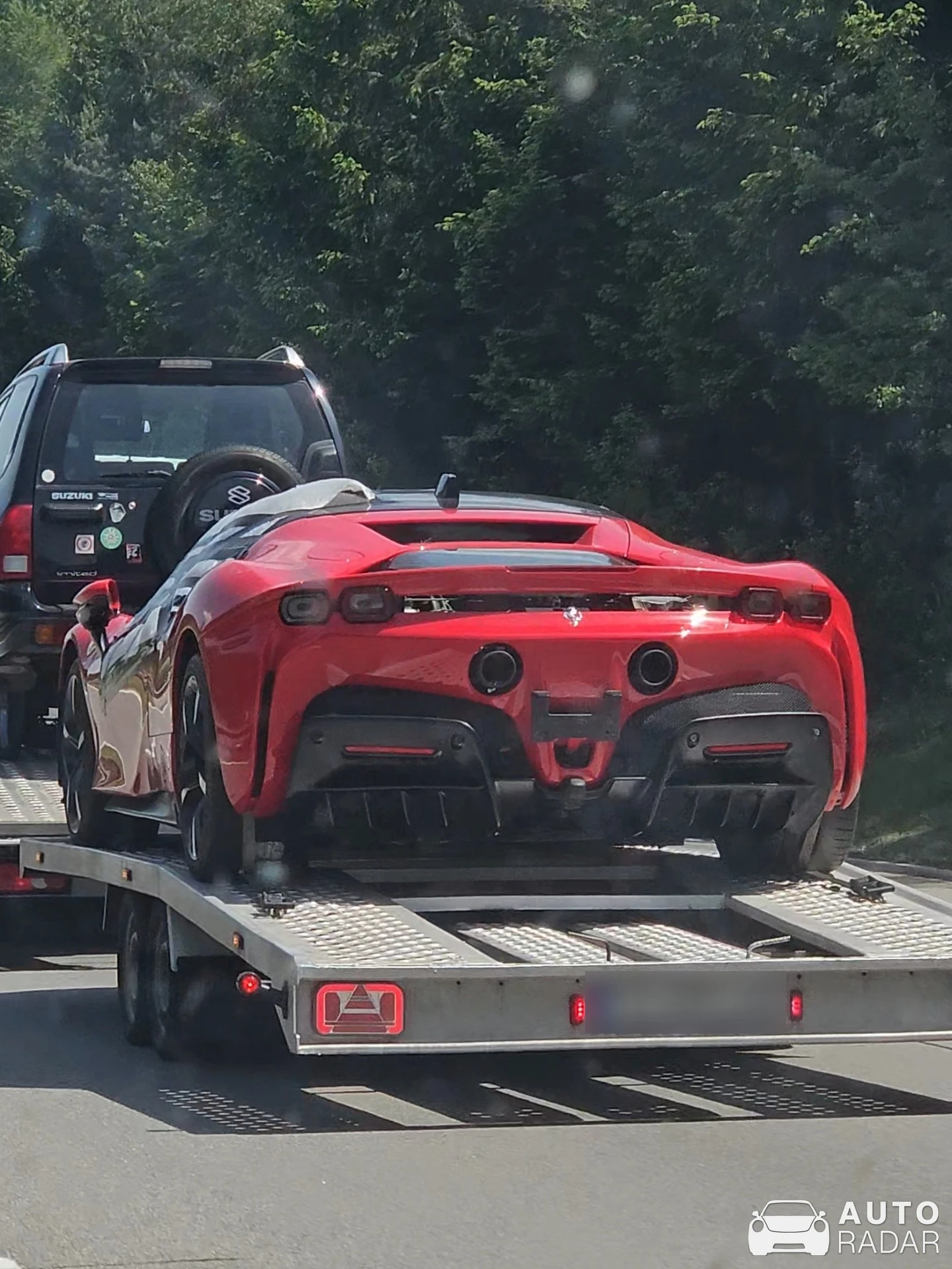 Ferrari SF90 Stradale spotted in Jihlava
