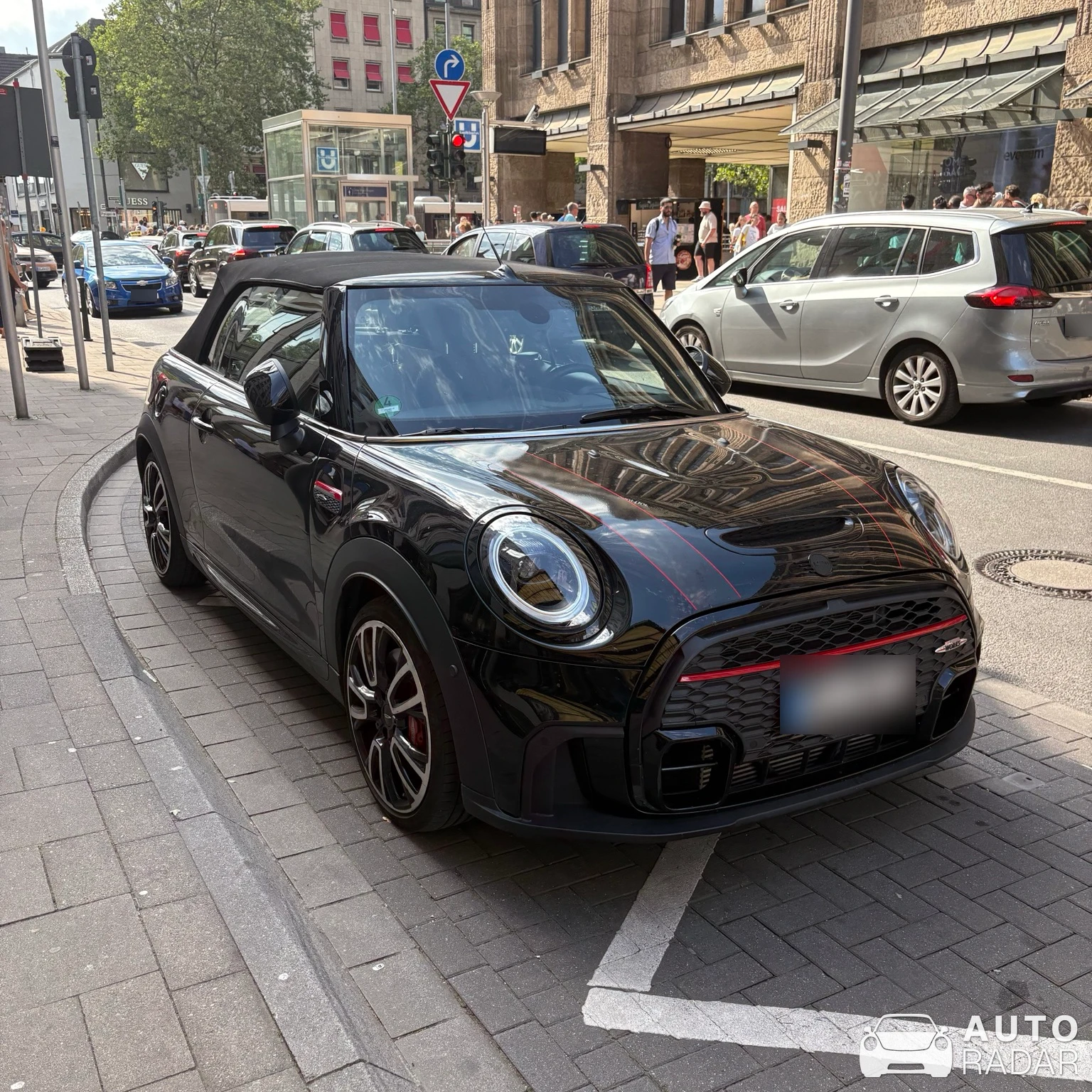 Mini F57 John Cooper Works Cabrio spotted in Düsseldorf