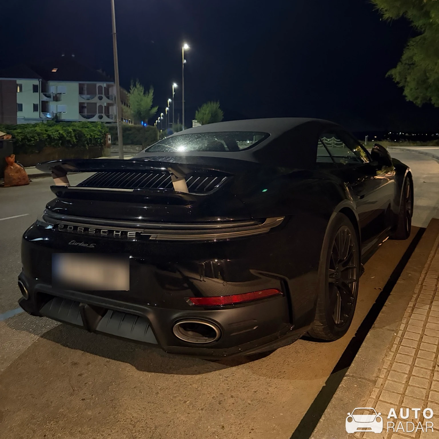 Porsche 991 Turbo S Cabriolet MkII spotted in Noja