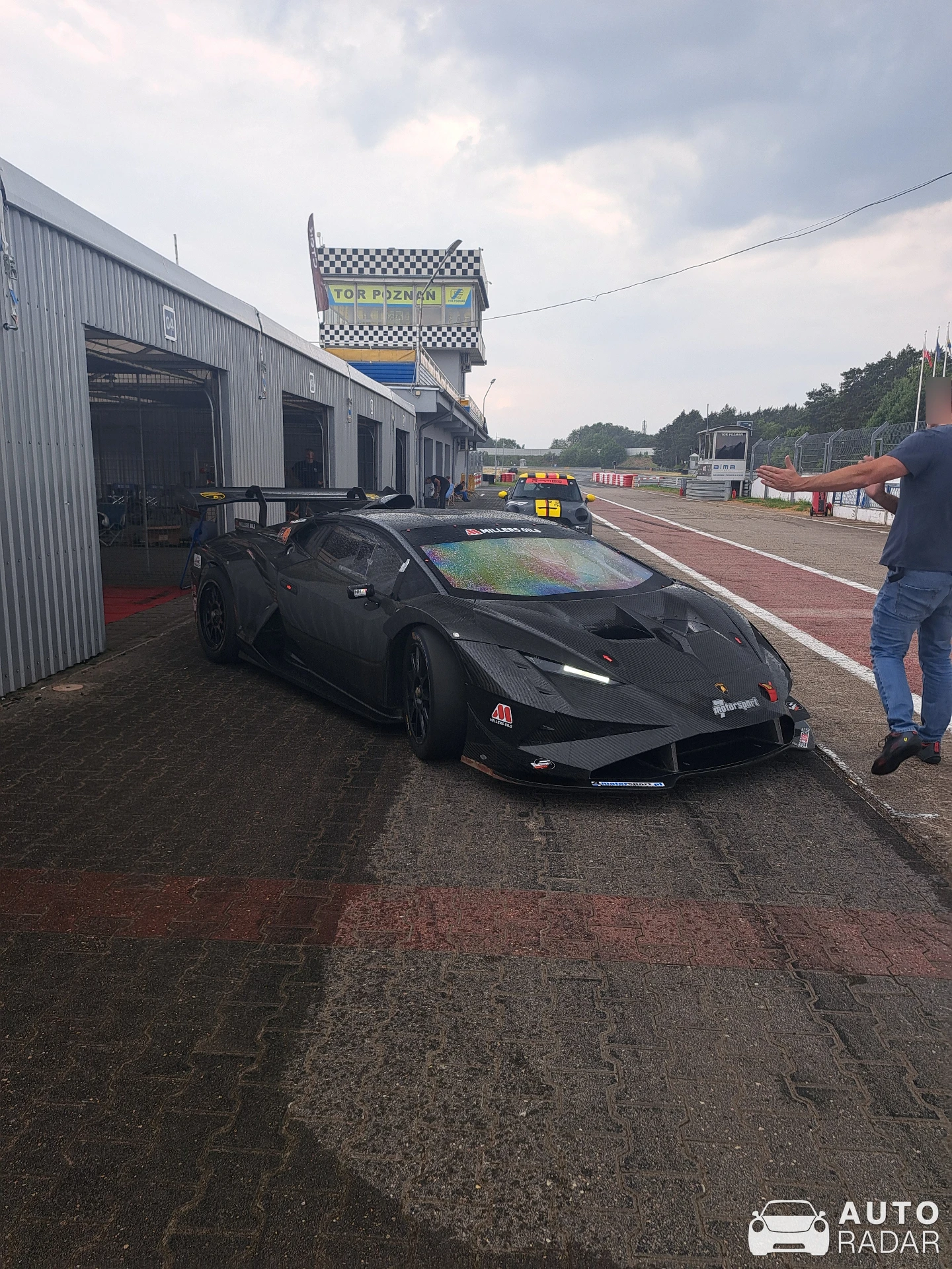 Lamborghini Huracán Super Trofeo EVO2 spotted in Poznań