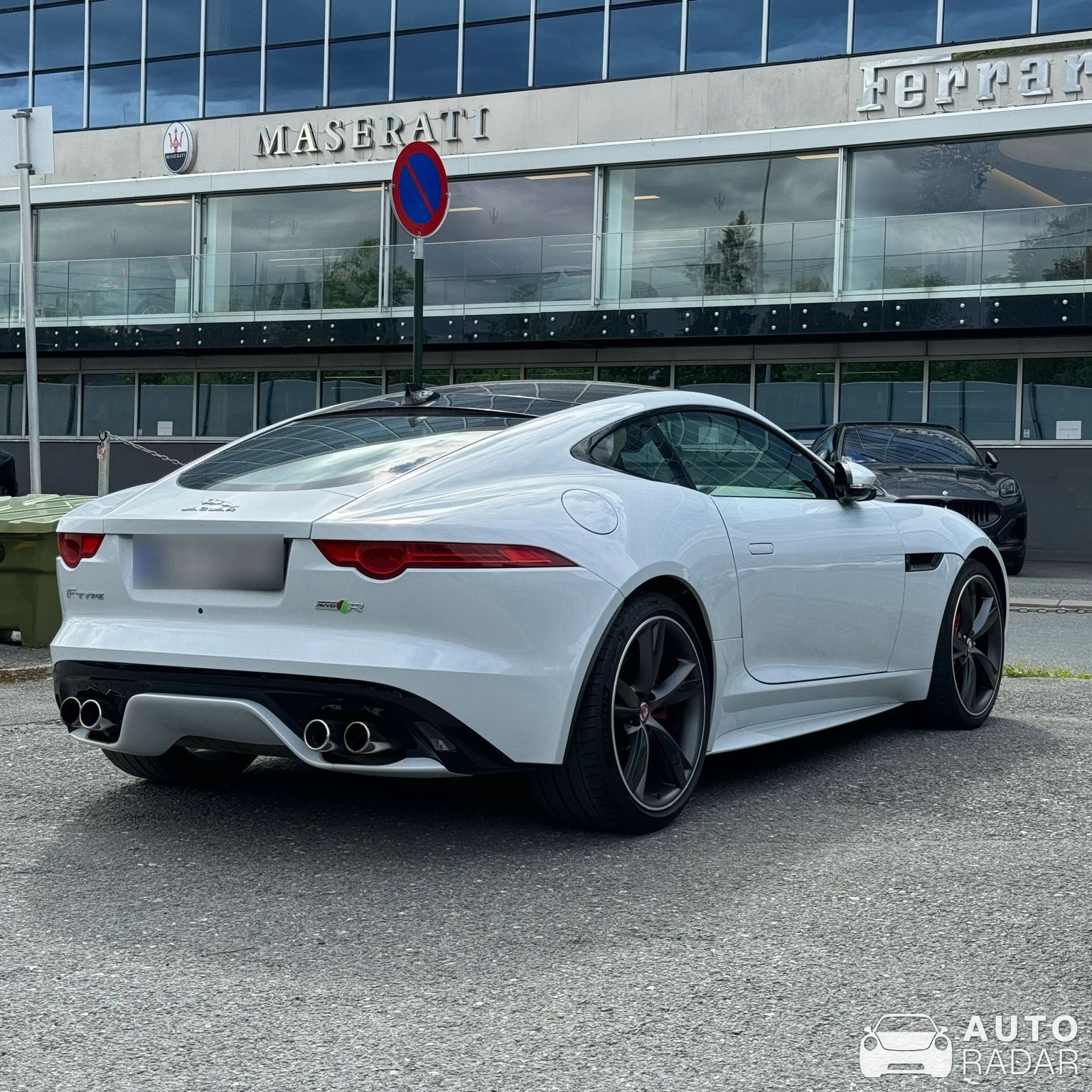 Jaguar F-Type R AWD Coupé spotted in Billingstad