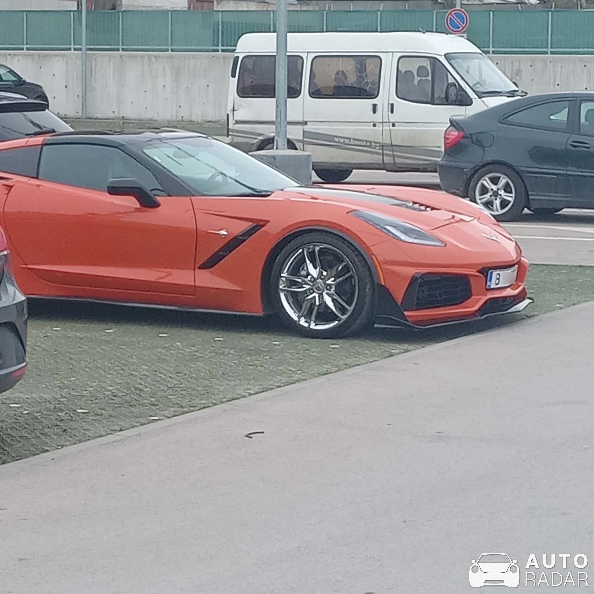 Chevrolet Corvette spotted in Varna, Bulgaria