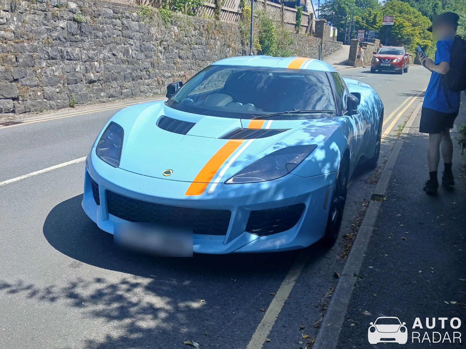 Lotus Evora 400 spotted in Carnforth