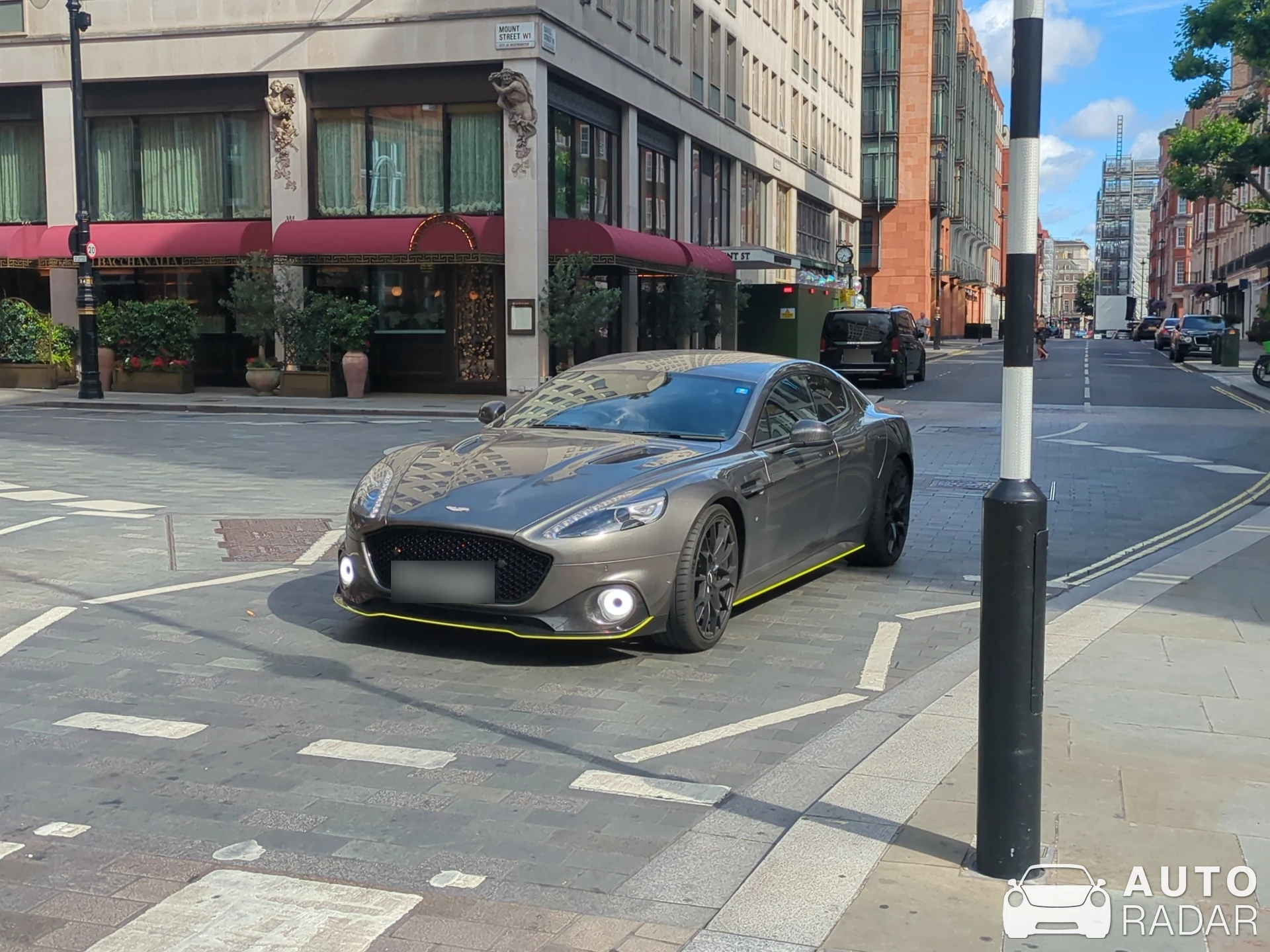 Aston Martin Rapide S AMR spotted in London