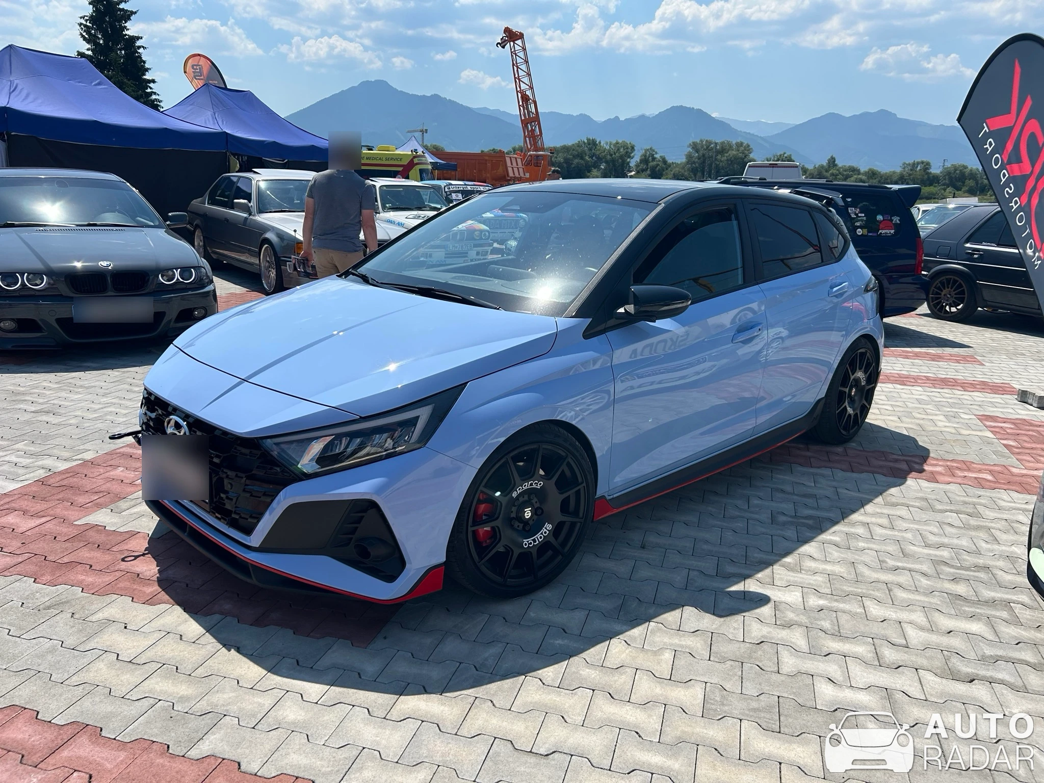 Hyundai i20 N spotted in Liptovský Mikuláš