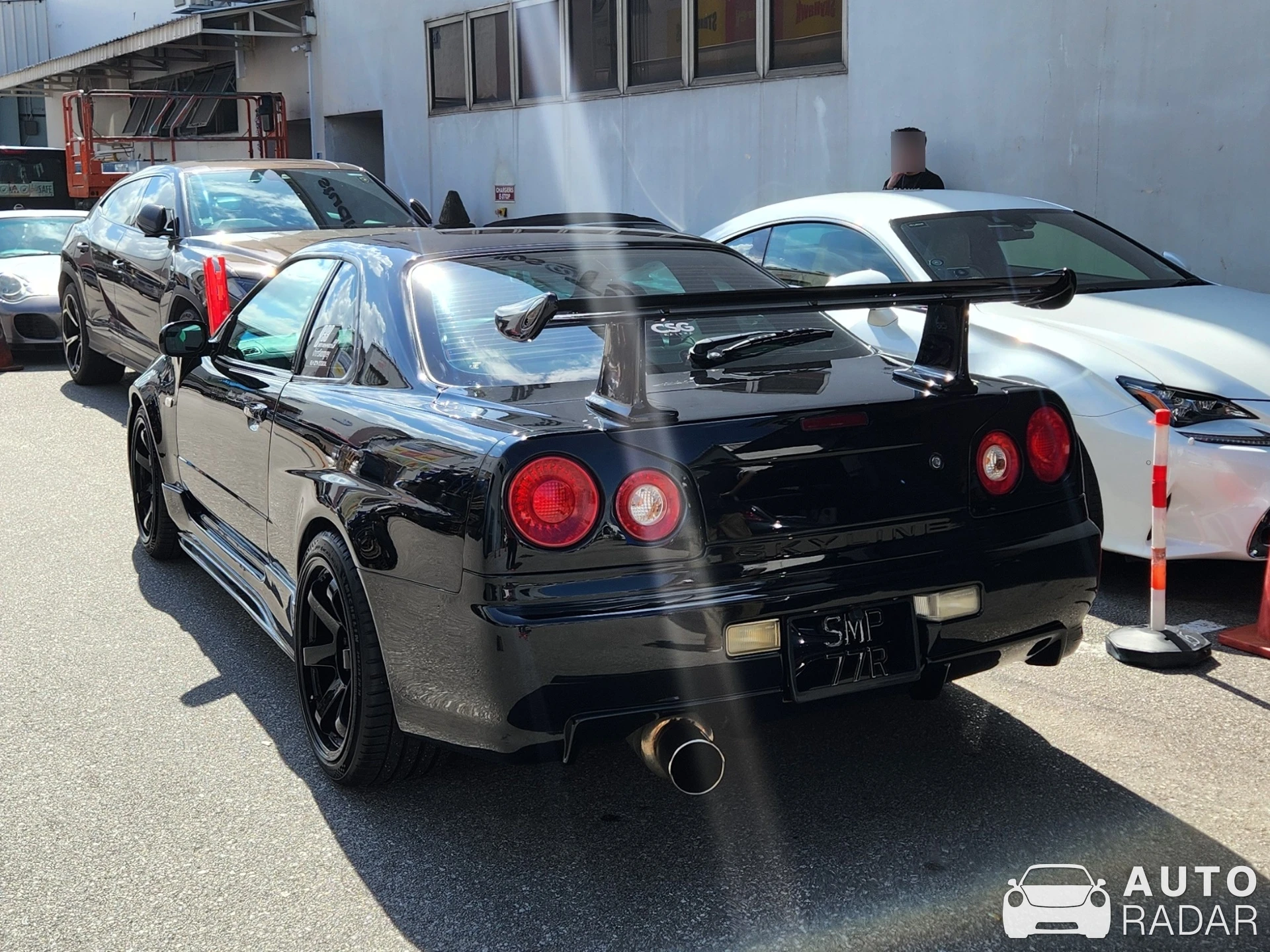 Nissan Skyline R34 GT-T spotted in Singapore