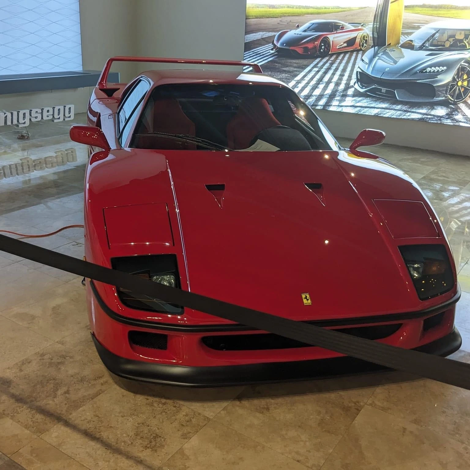 Ferrari F40 spotted in Charlotte, United States