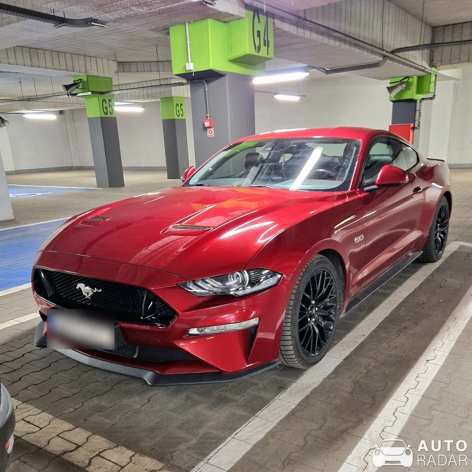 Ford Mustang GT spotted in Wałbrzych