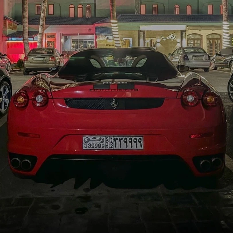 Ferrari F430 Spider spotted in Tartous, Syria