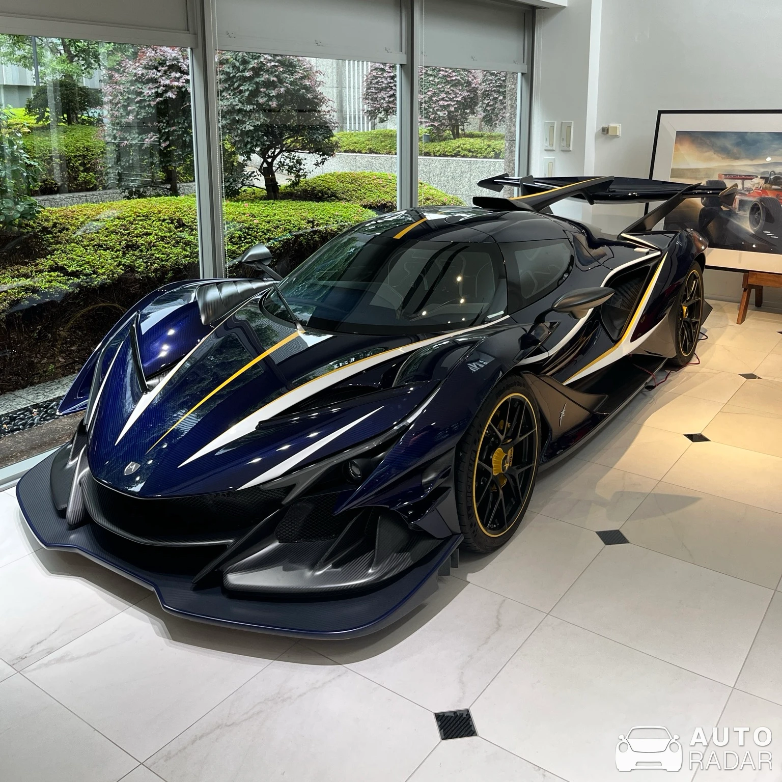 Apollo Automobili Intensa Emozione spotted in Sumida City